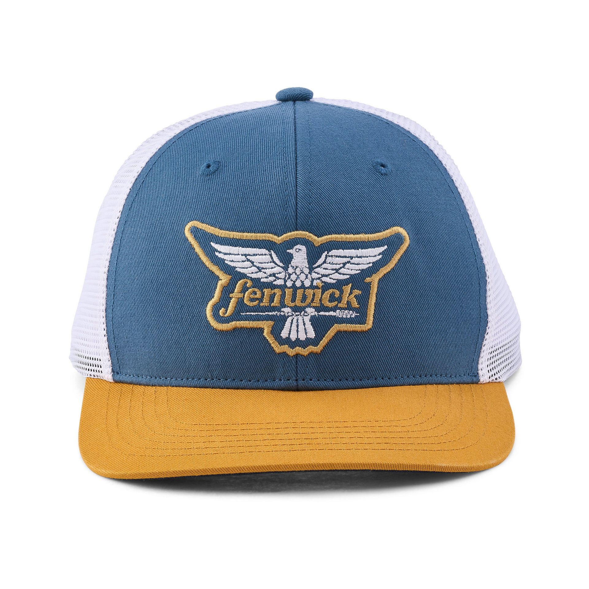 Tri Color Logo Trucker