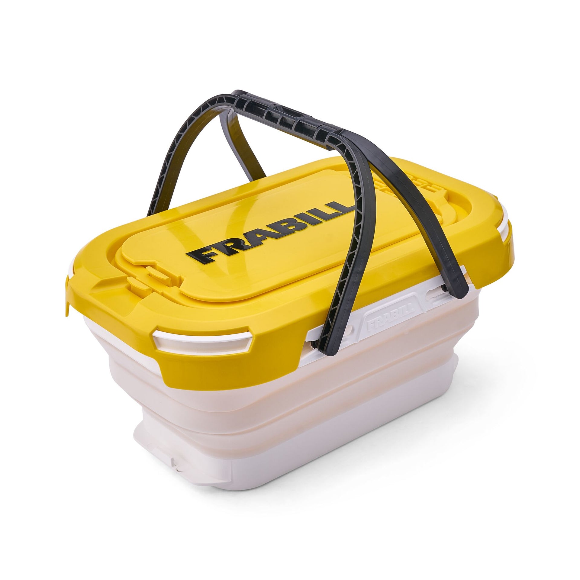 collapsible bucket for fishing Frabill Collapsible Bait Bucket with Aerator