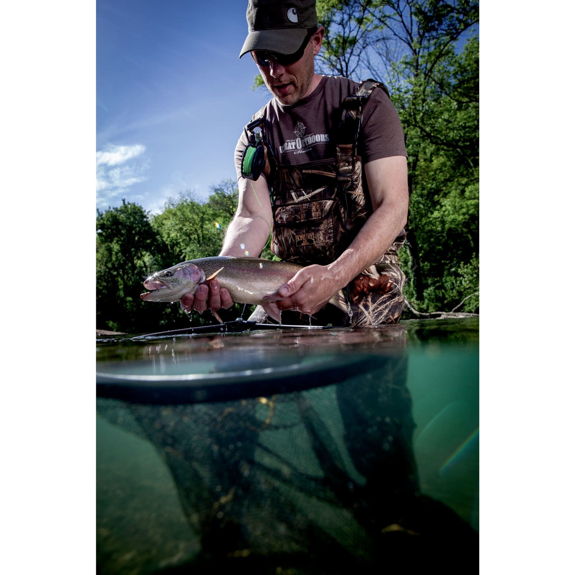 Frabill Teardrop Floating Trout Net