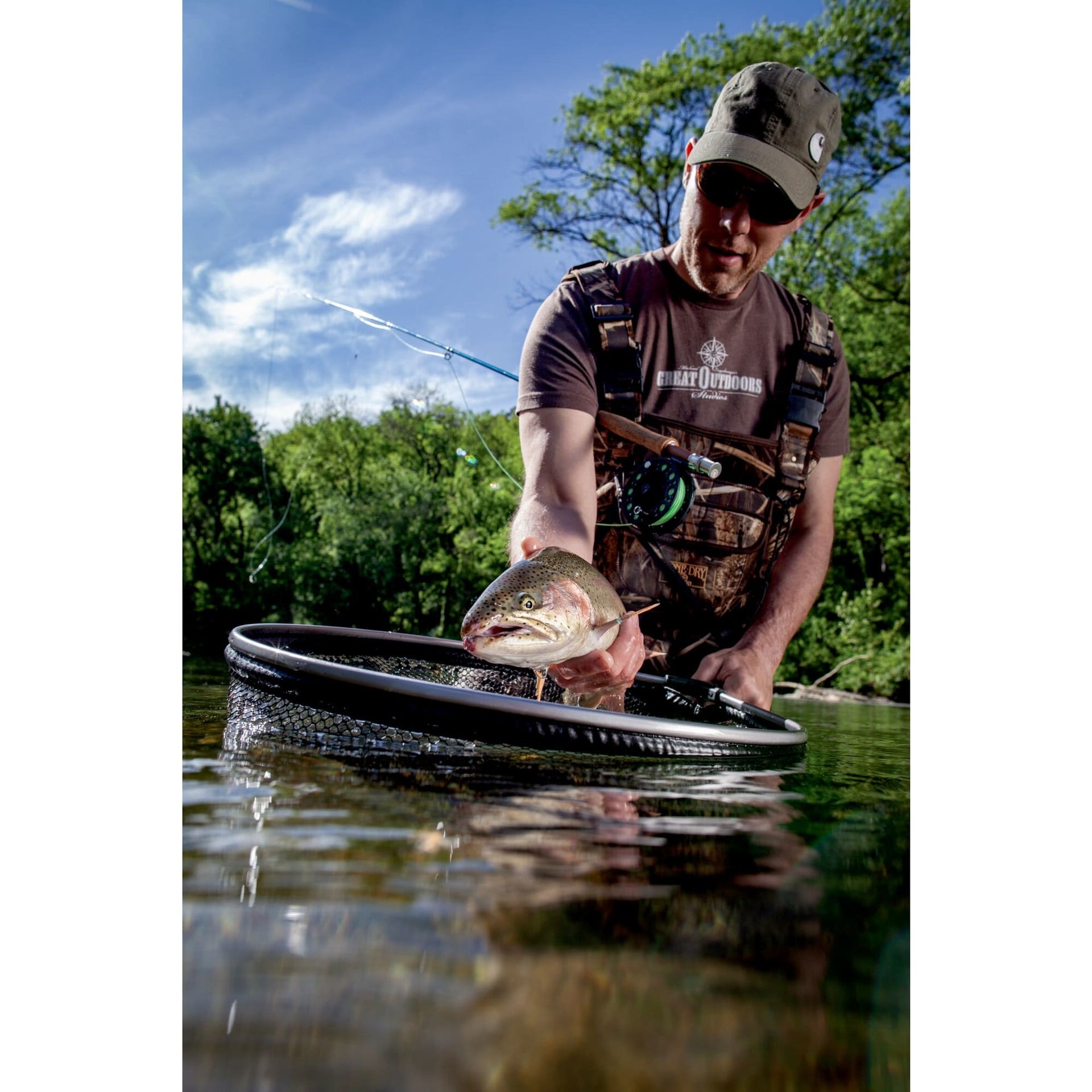 Frabill Teardrop Floating Trout Net
