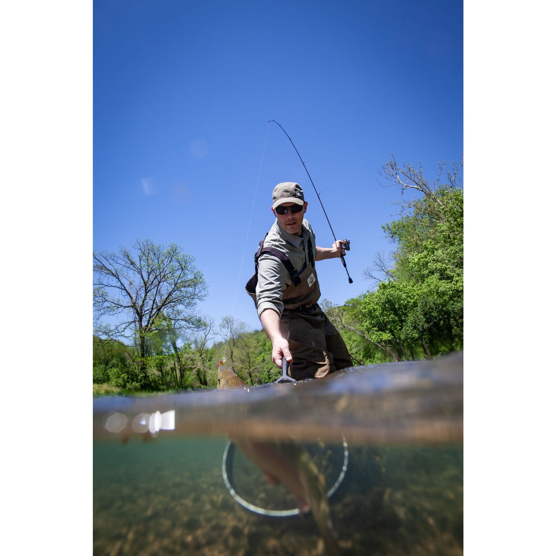 Frabill Teardrop Floating Trout Net