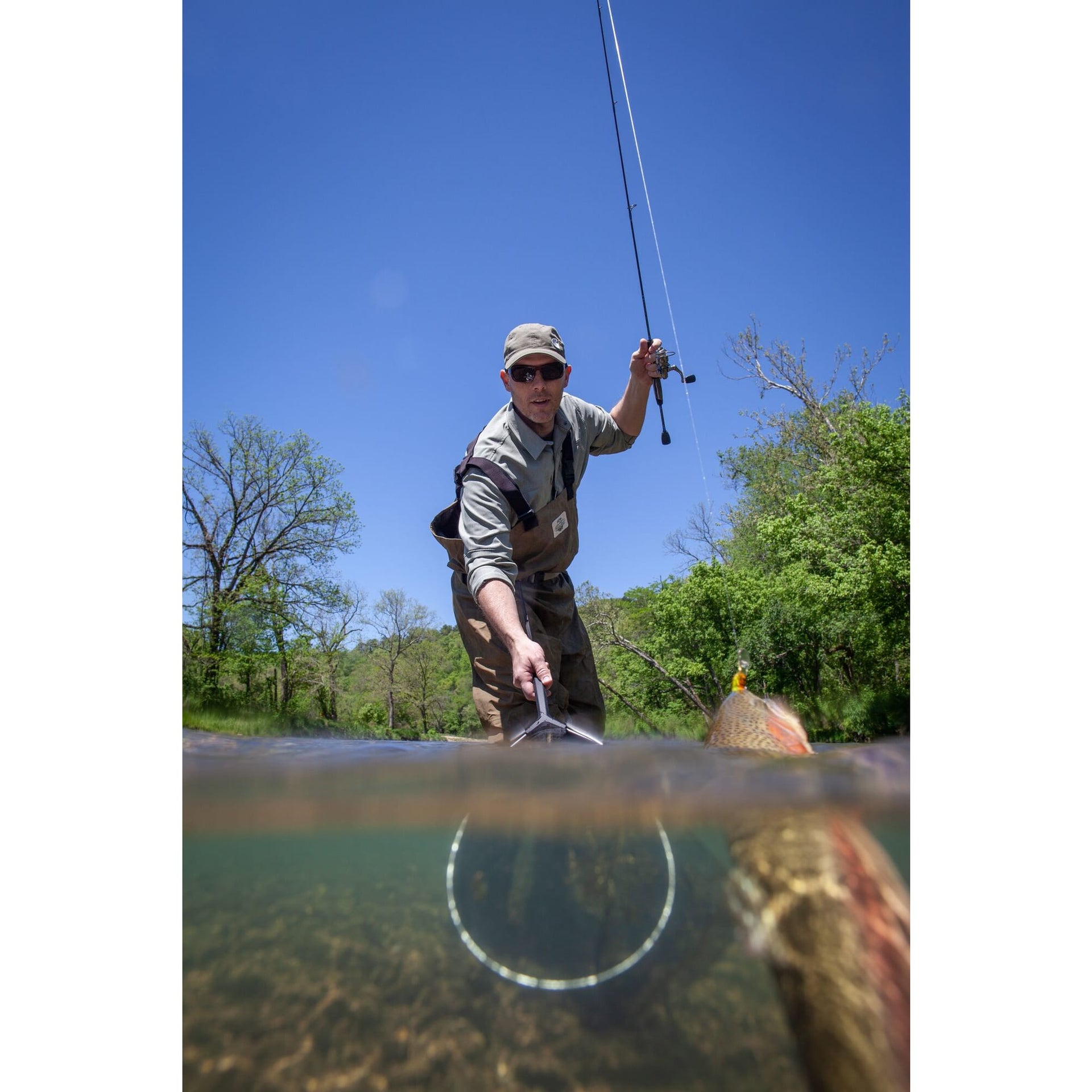 Frabill Teardrop Floating Trout Net