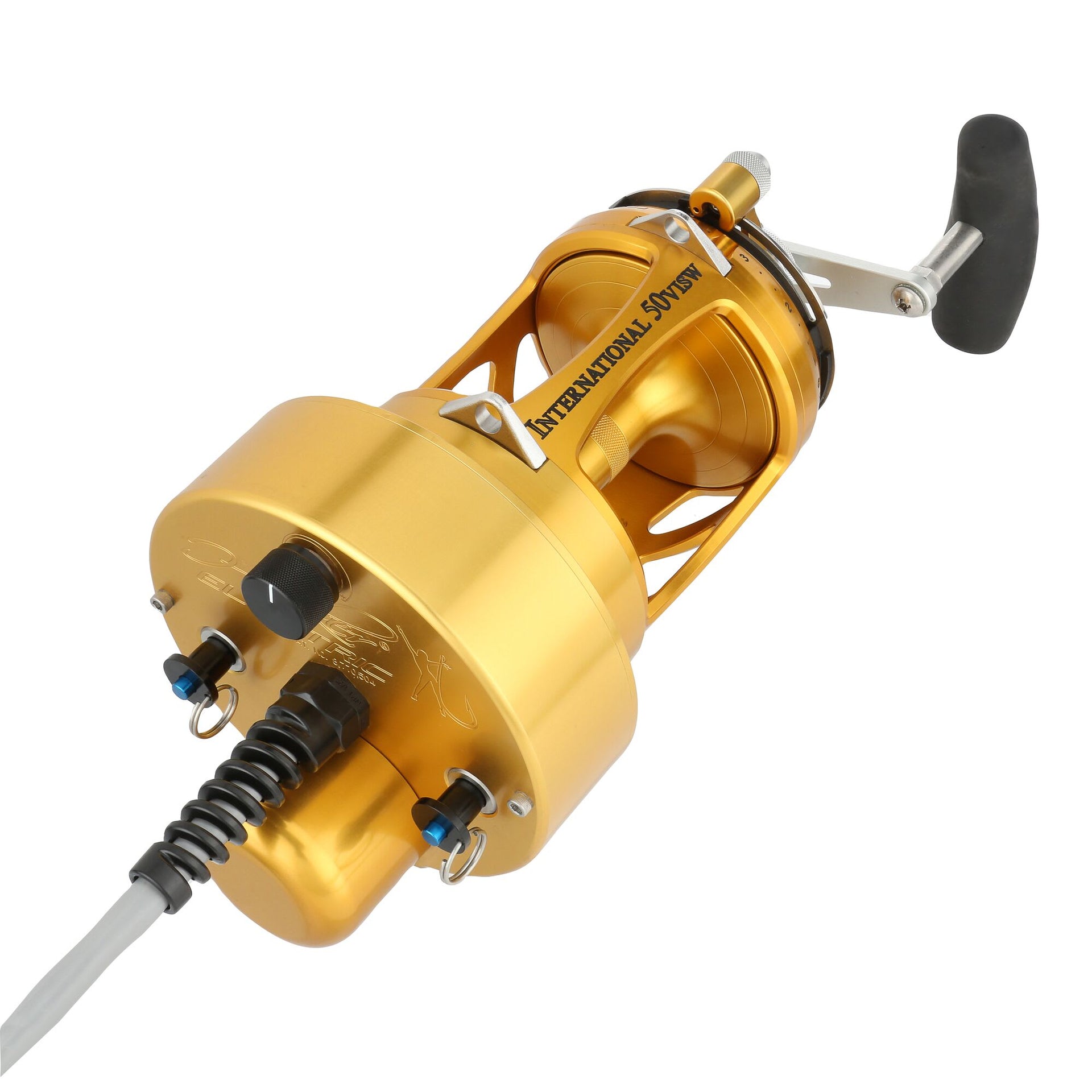 electric fly reel Soldarini Daytona EN Semi Auto Tactical Fly Fisher engaging drag Galvan Rush Light Fly Reel