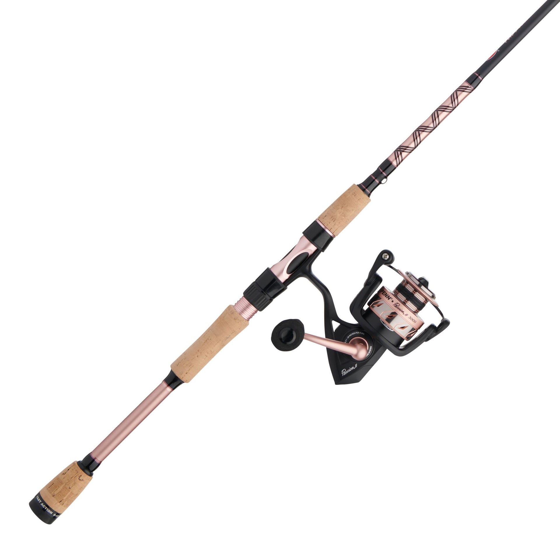 penn battle ii 3000 on ugly stik elite Penn Passion II Spinning Combo