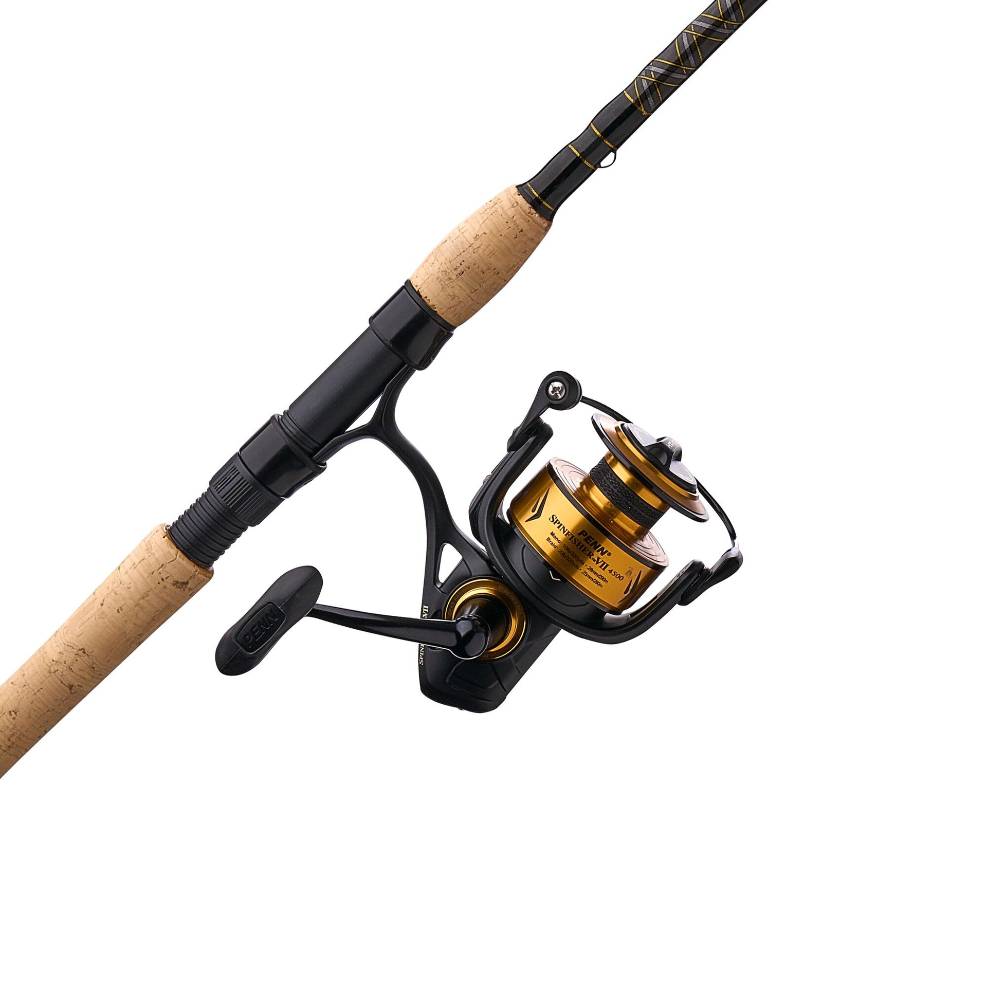 penn 4500 ss spinning reel Penn Spinfisher VII Spinning Combo