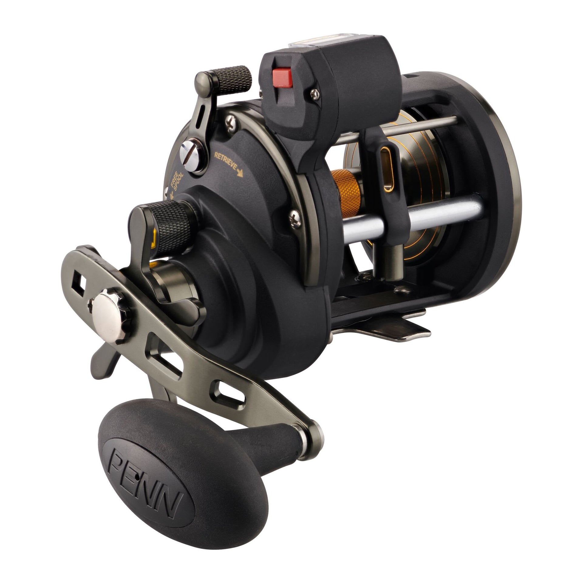 best penn conventional reel for surf fishing Penn SQLII15LW Squall II Level Wind Reel