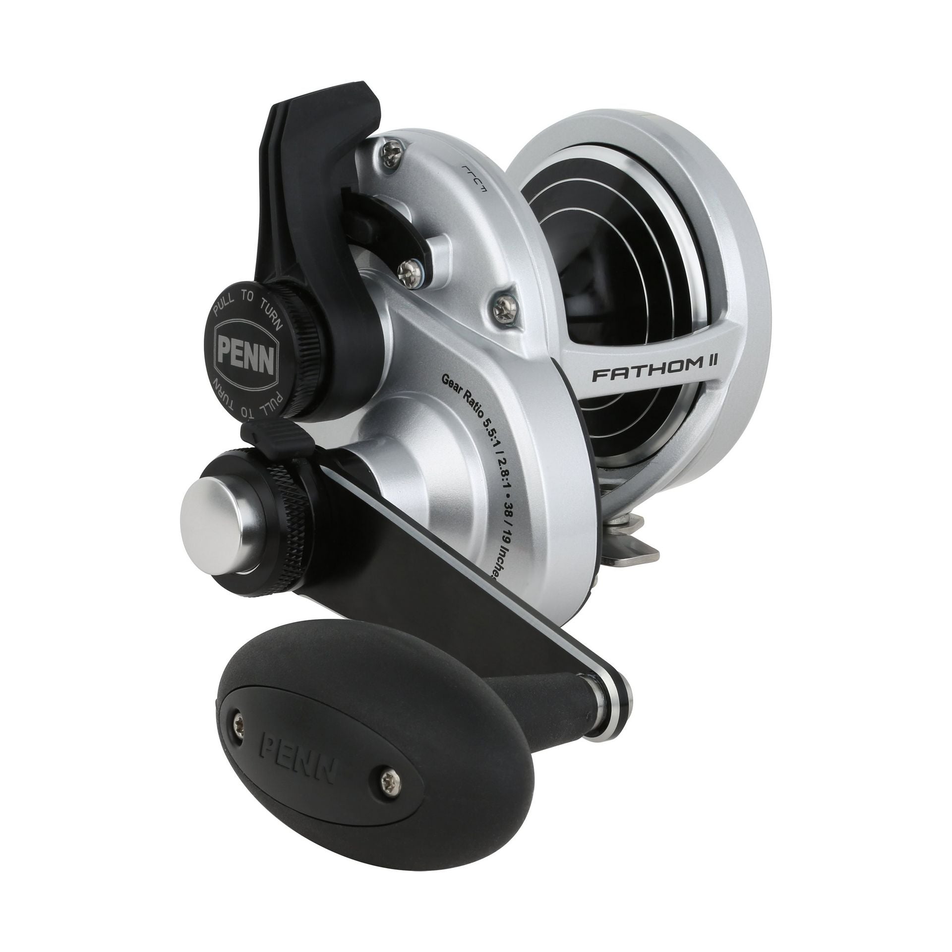 Fathom® II Lever Drag 2-Speed Conventional Reel