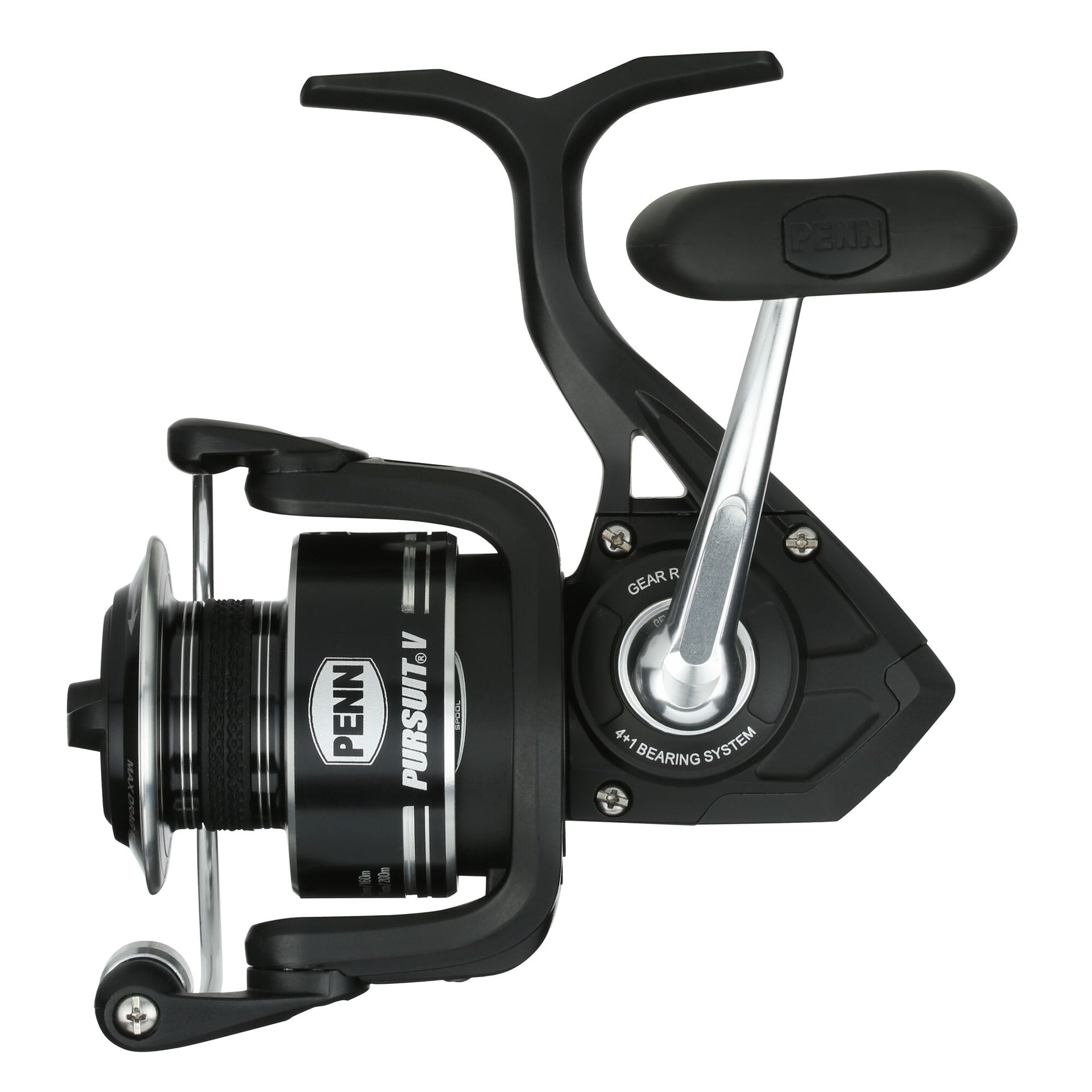 new penn spinning reel BTLIV5000DX Battle IV DX The one size fits all line clip allows for easy line management when rigging lines or stowing your reel for the next adventure. PENN Pursuit V 2500 Spinning