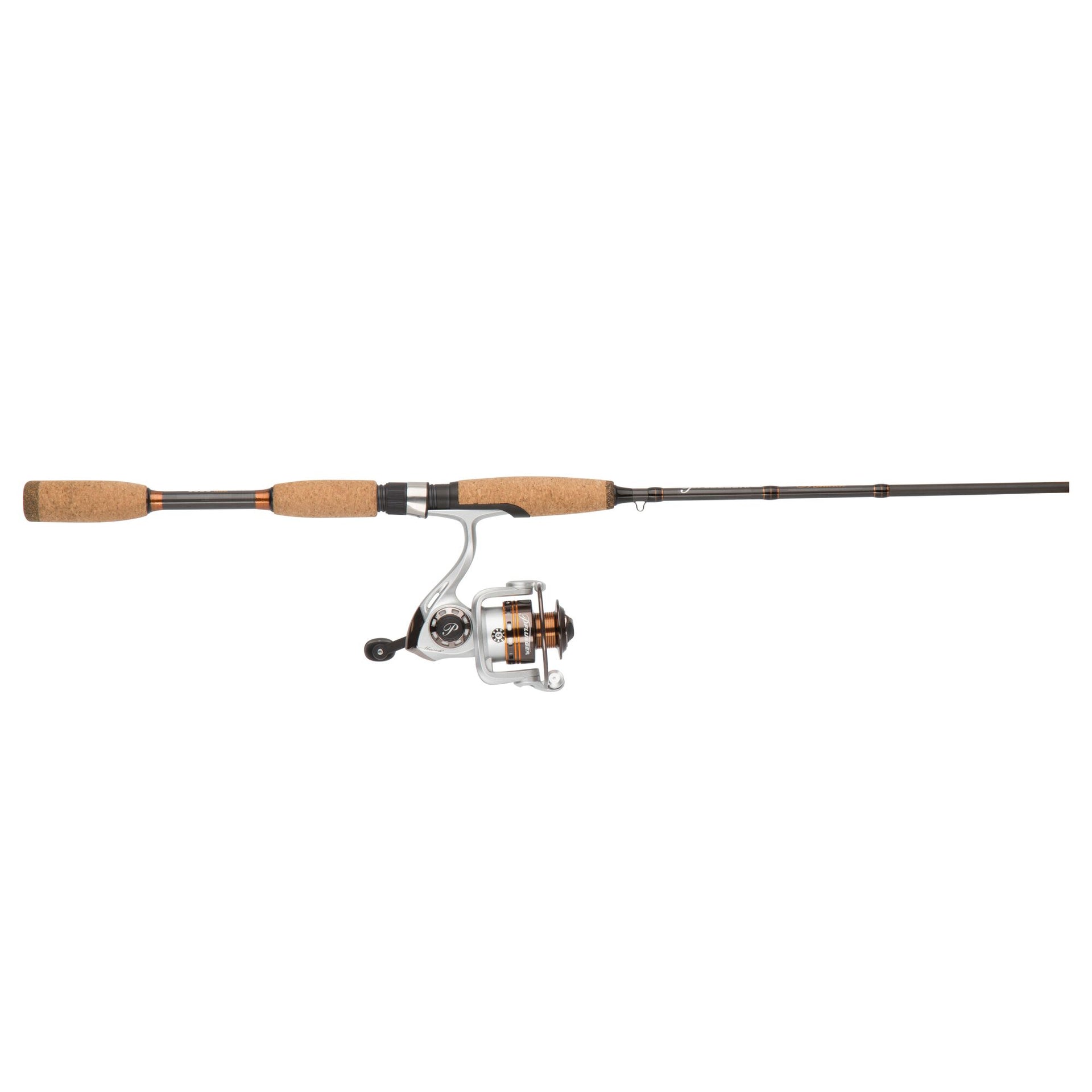 fenwick 8.5 fly fishing rod w pflueger reel Pflueger Monarch Spinning Reel and Fishing Rod Combo, Size: 7'