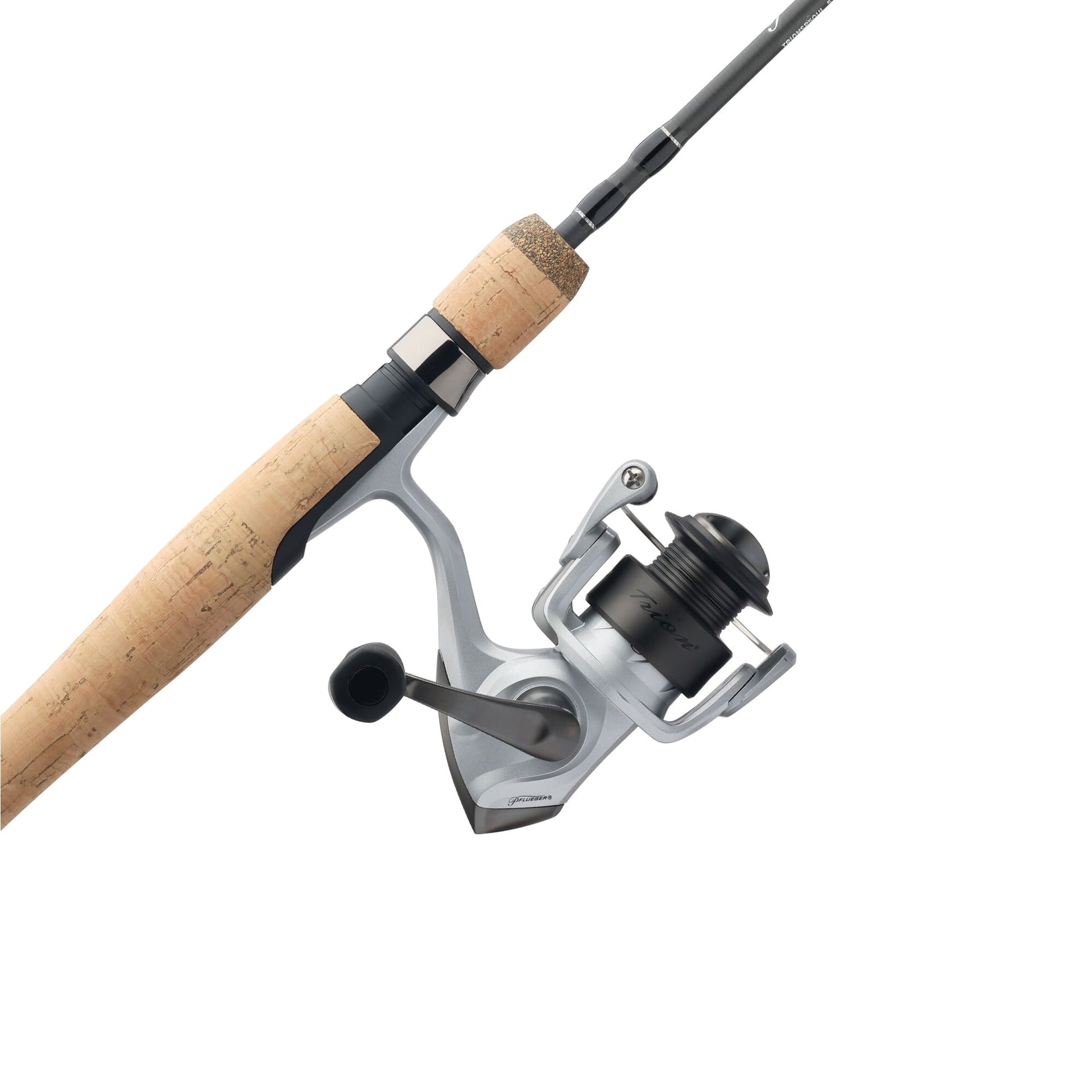 details pflueger trion spinning fishing reel and Fenwick HMG Ice Rod Combo, 28" Each reel comes pre Pflueger Trion 6'6" M Spinning