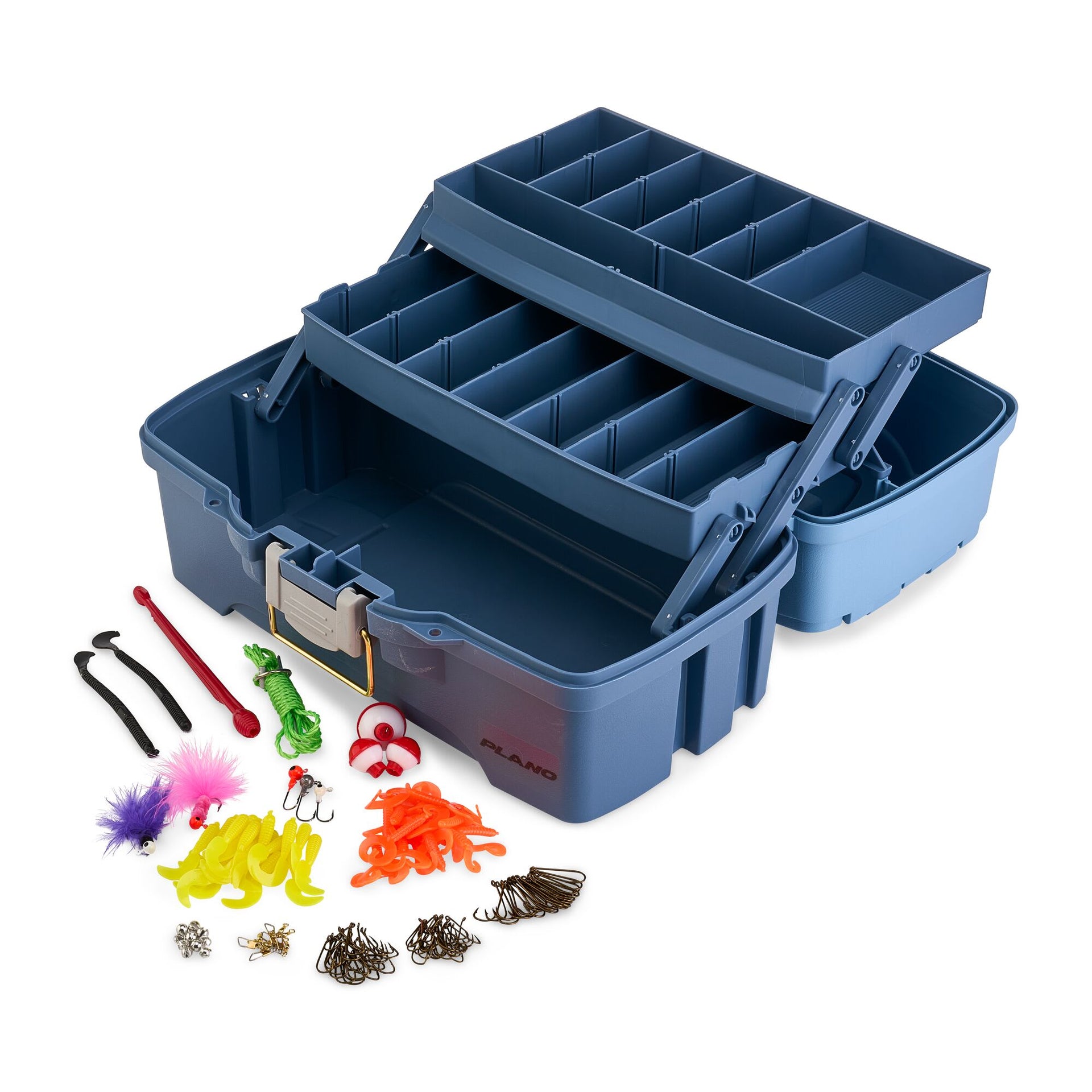 euro tackle box Catch All Two-Tray Tackle Box Kit
