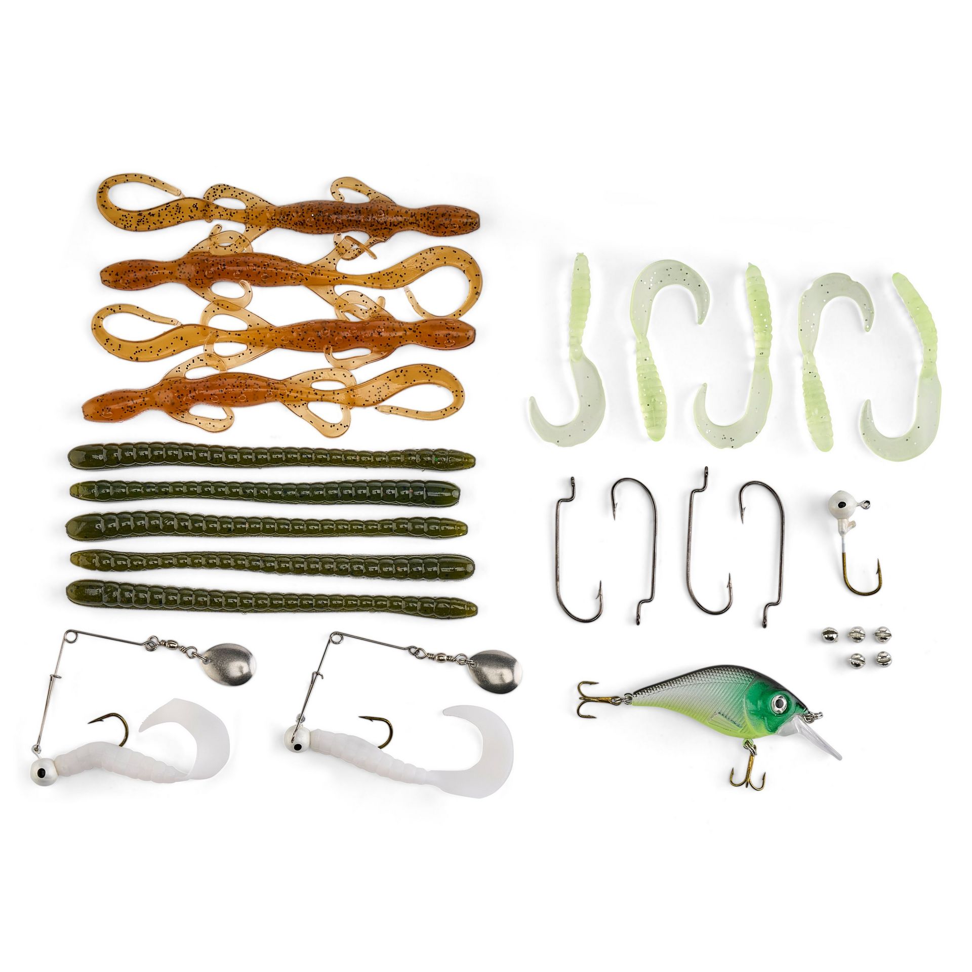 Three-Tray Tackle Box Bass Kit