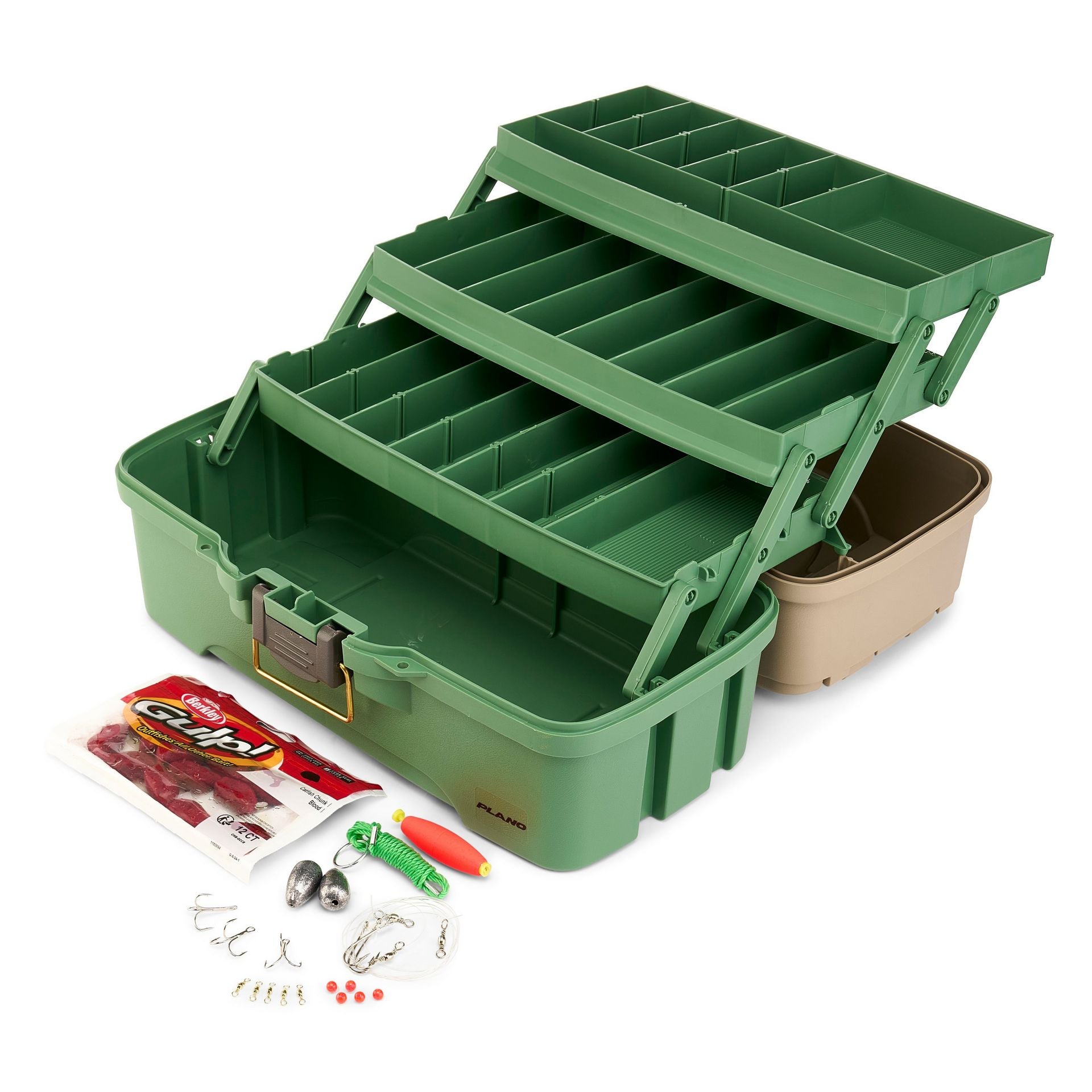Plano Three-Tray Tackle Box Catfish Kit Plano Three-Tray Tackle Box Catfish Kit