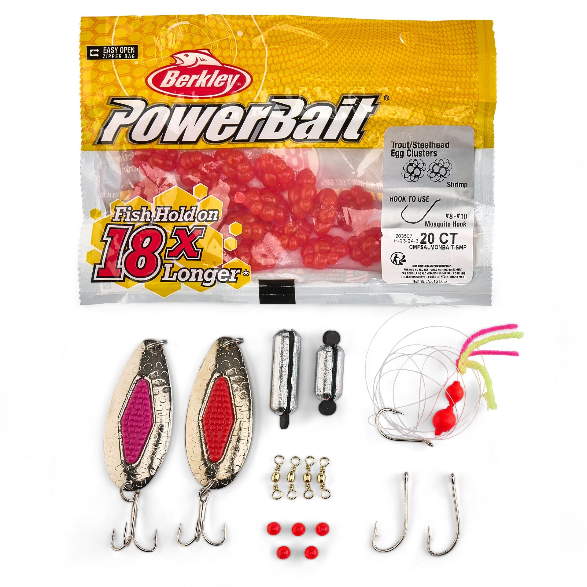 Three-Tray Tackle Box Salmon Kit