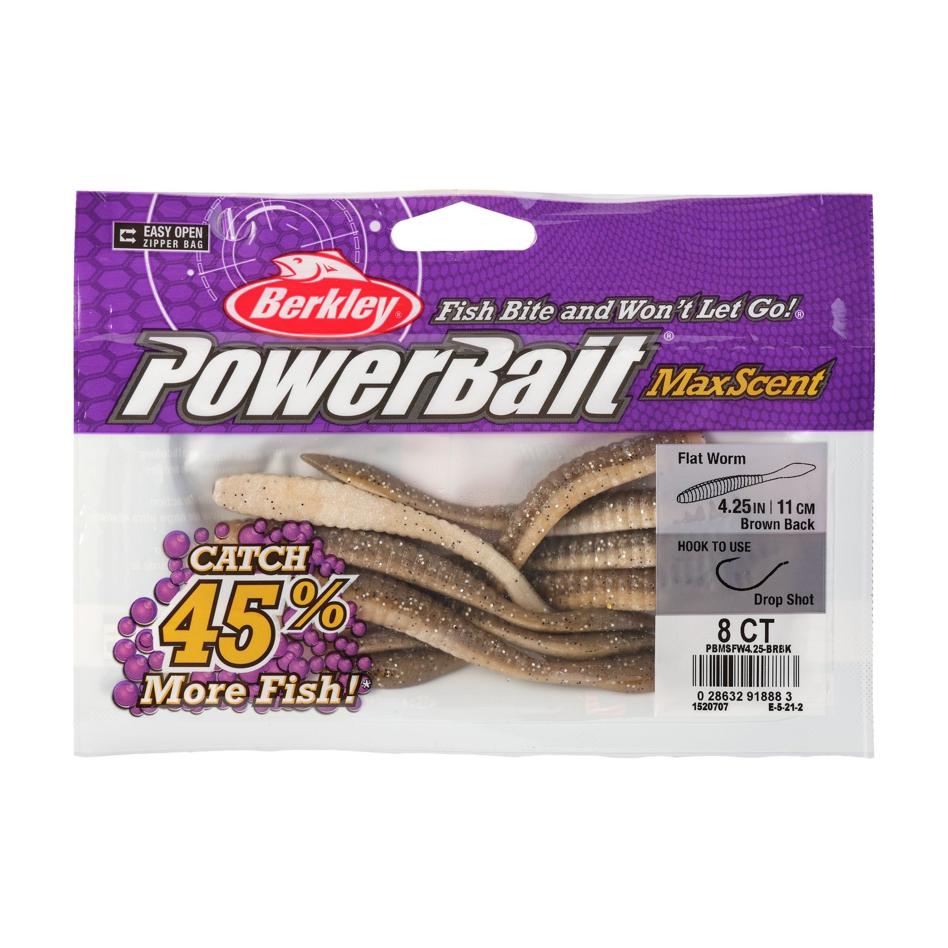 PowerBait® MaxScent Flat Worm