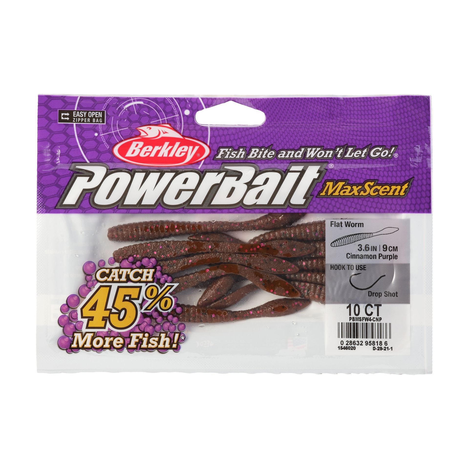 PowerBait® MaxScent Flat Worm