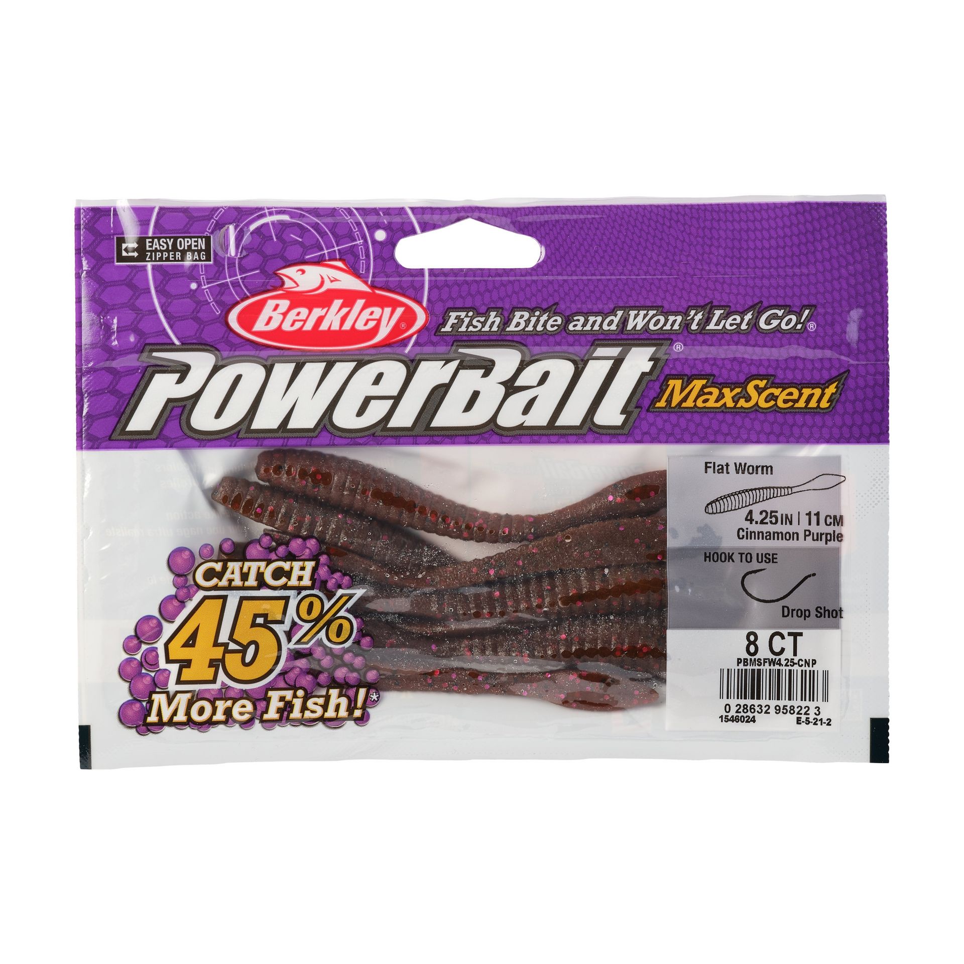 PowerBait® MaxScent Flat Worm