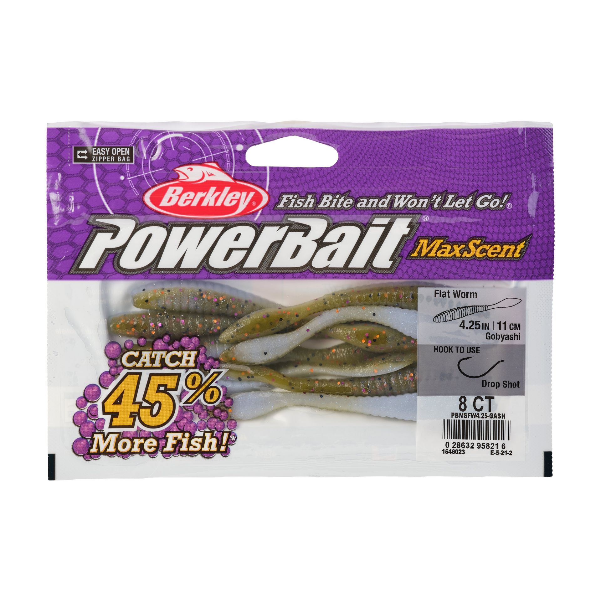 PowerBait® MaxScent Flat Worm