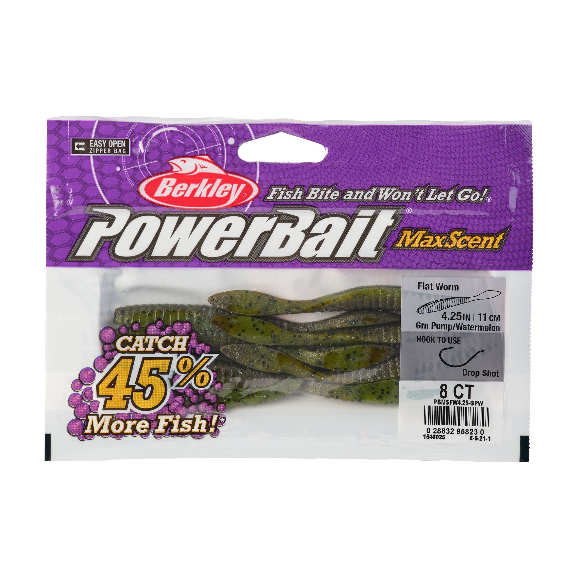 PowerBait® MaxScent Flat Worm