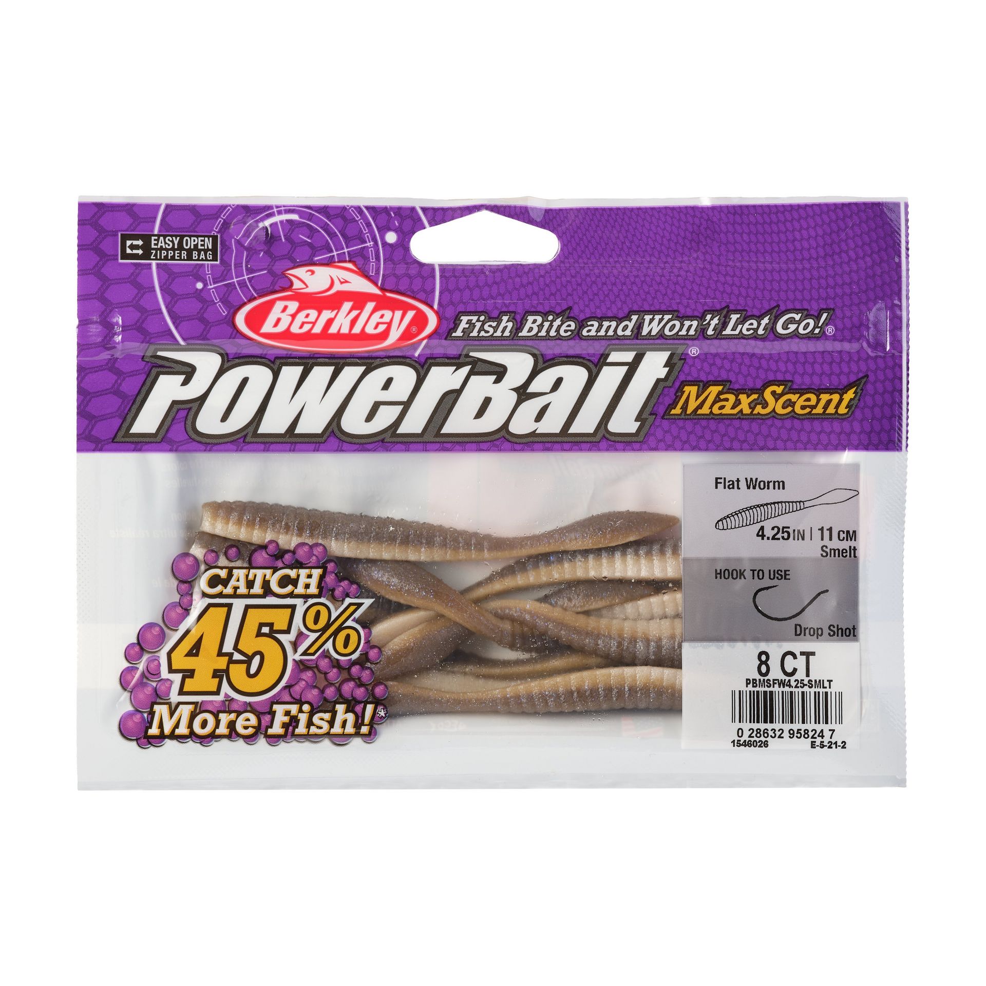 PowerBait® MaxScent Flat Worm