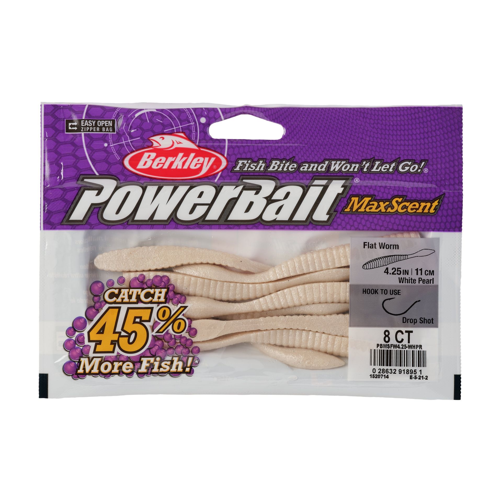 PowerBait® MaxScent Flat Worm