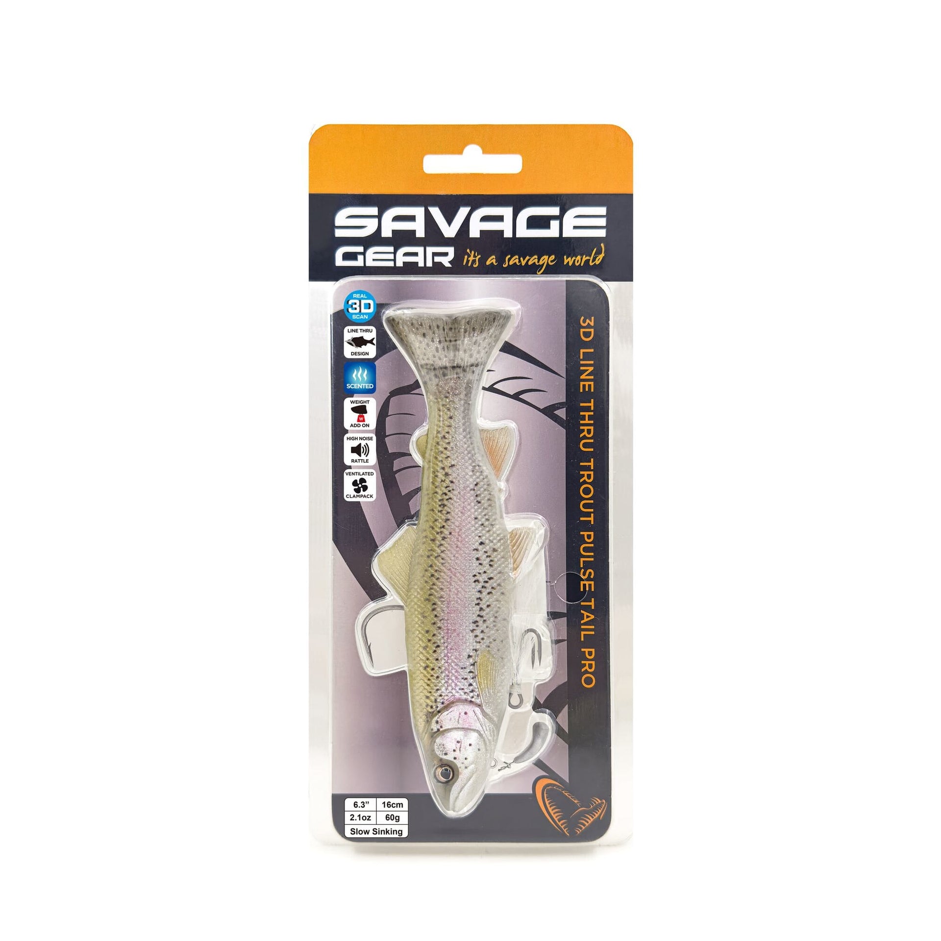 Savage Gear 3D Line Thru Pulse Tail Trout Pro