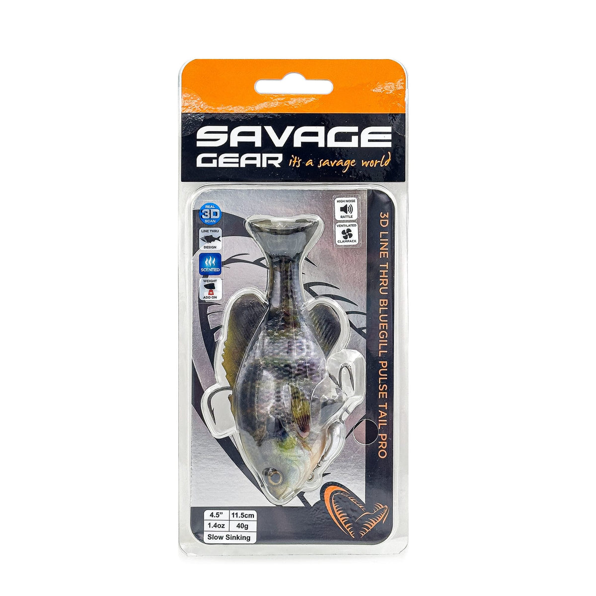 Savage Gear 3D Pulse Tail Bluegill Line Thru Pro