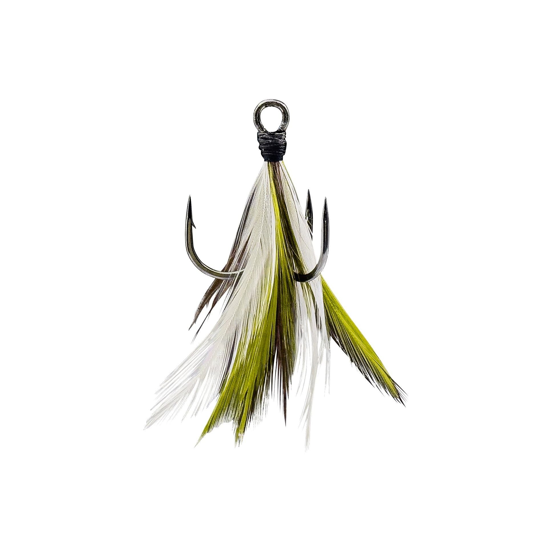 Feathered Treble Hooks