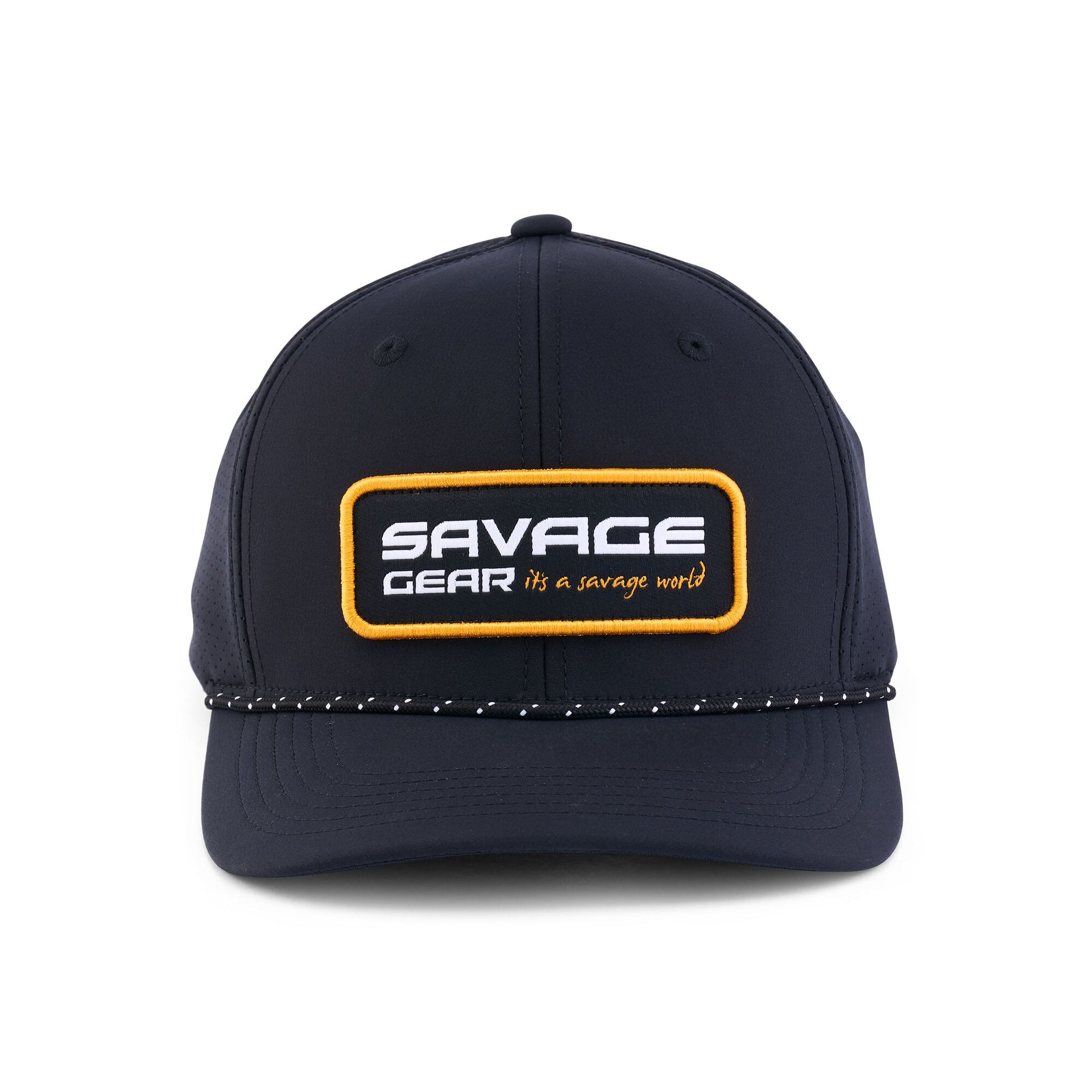 black savage gear Patch Logo Performance Snapback