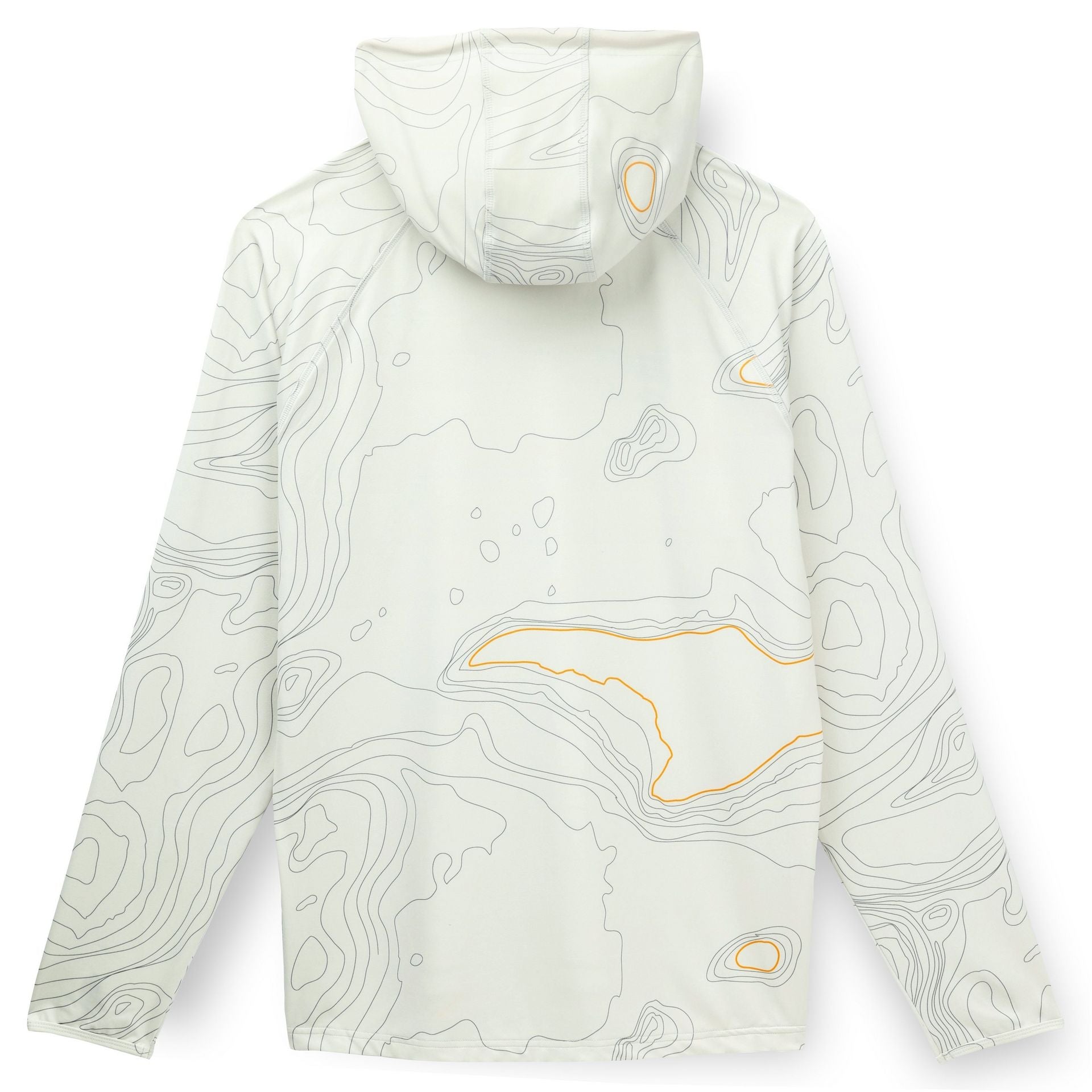 Topo Print Performance UPF Hoodie