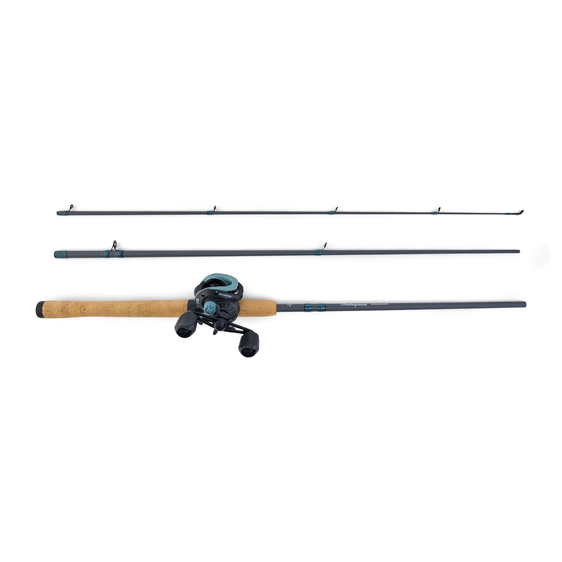 Excursion Baitcast Travel Combo