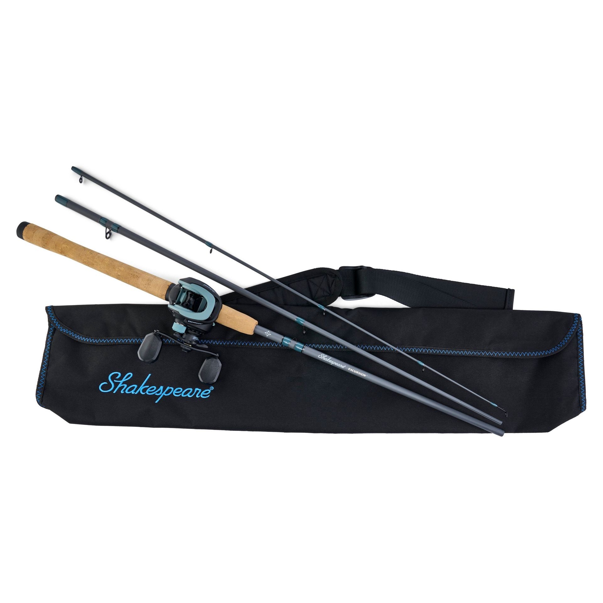 Excursion Baitcast Travel Combo