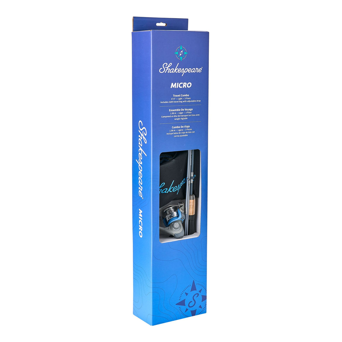 Shakespeare Micro Spinning Travel Combo