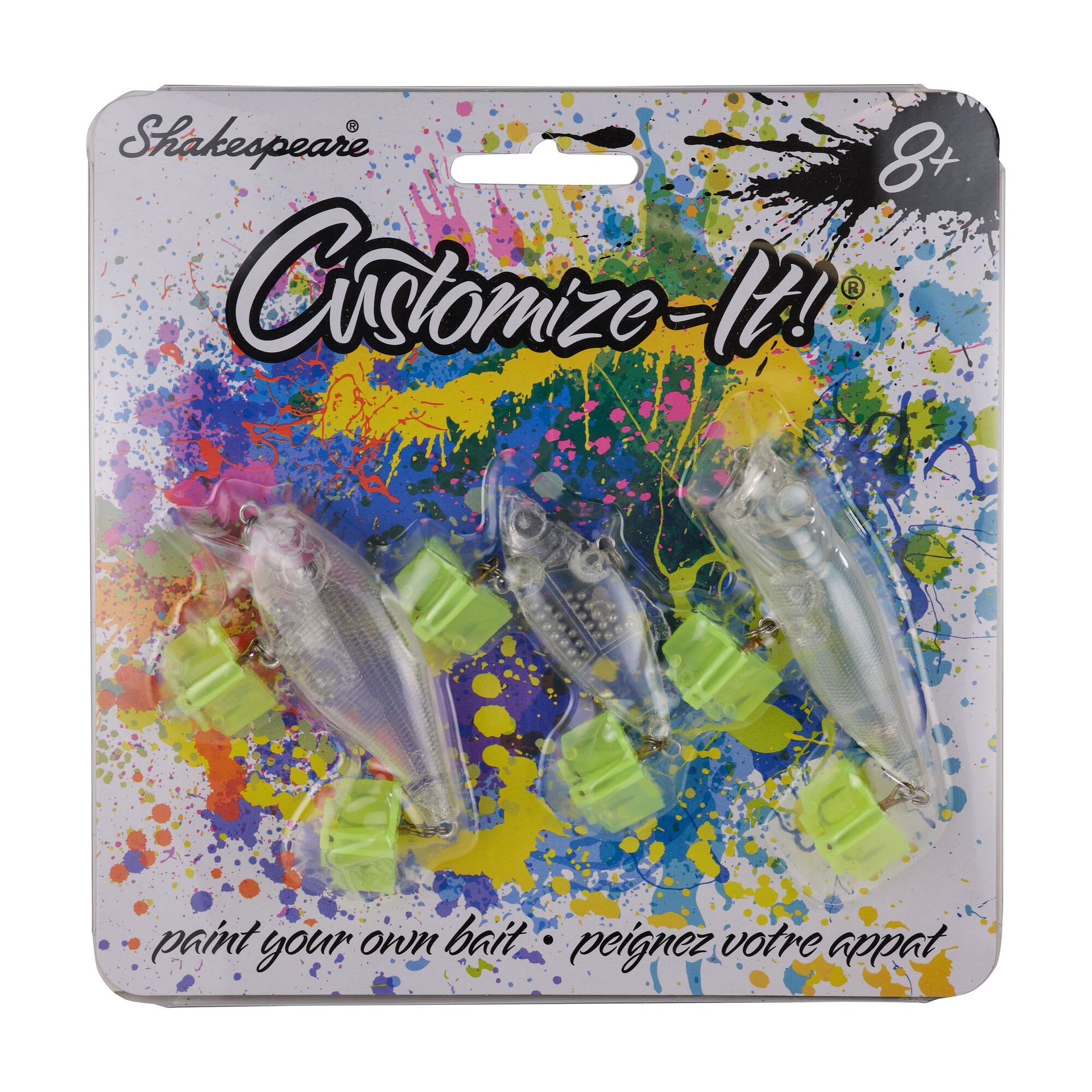 customized fishing lure Shakespeare Customize-It Bait