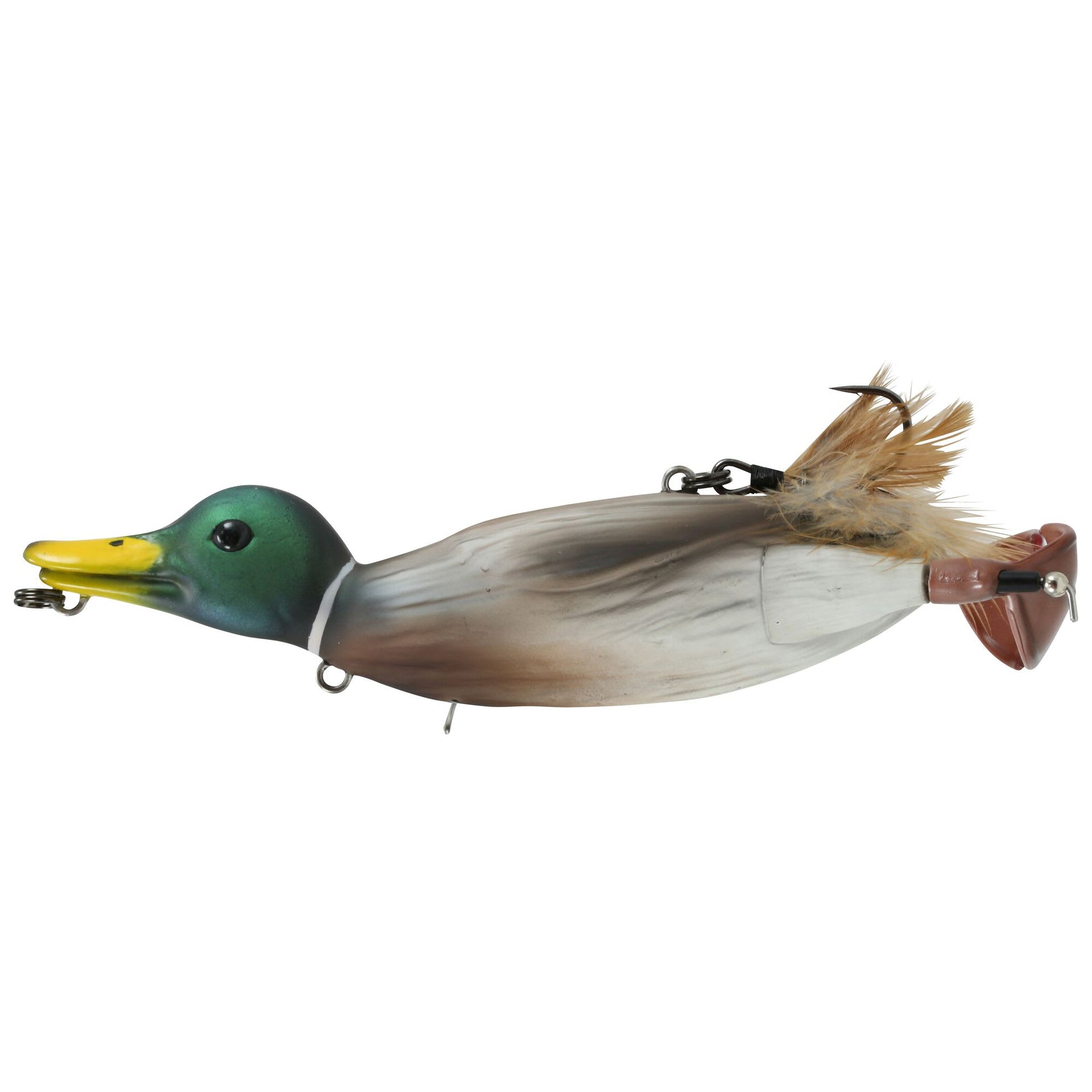 duck lure fishing challenge 1 Piece Topwater - 3D Duckling Yellow Floating Artificial Bait for Plopping and Splashing one on the chest and one on the back ABSURD HOMEMADE FISHING LURE CHALLENGE!!!