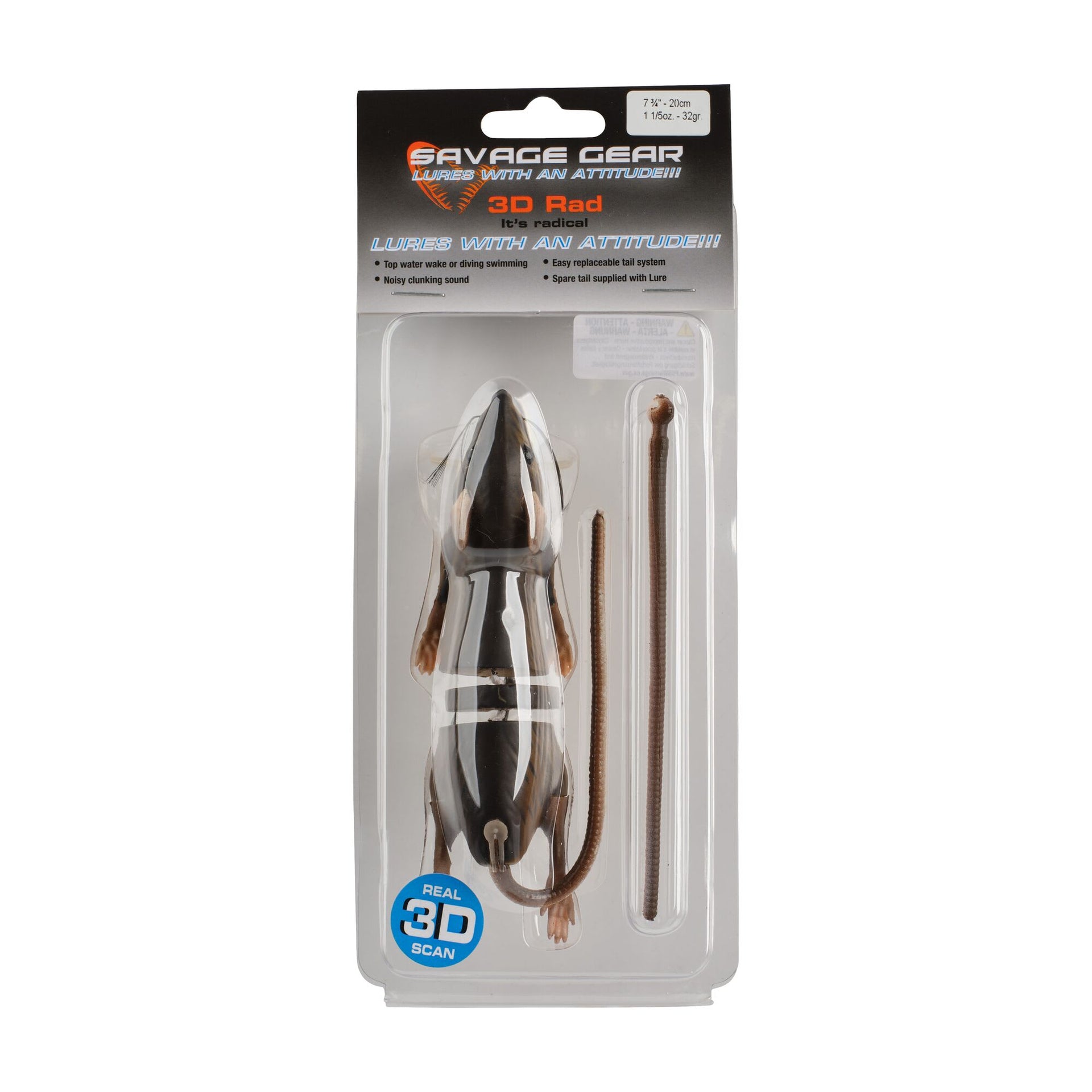 Savage Gear 3D Rat - Brown