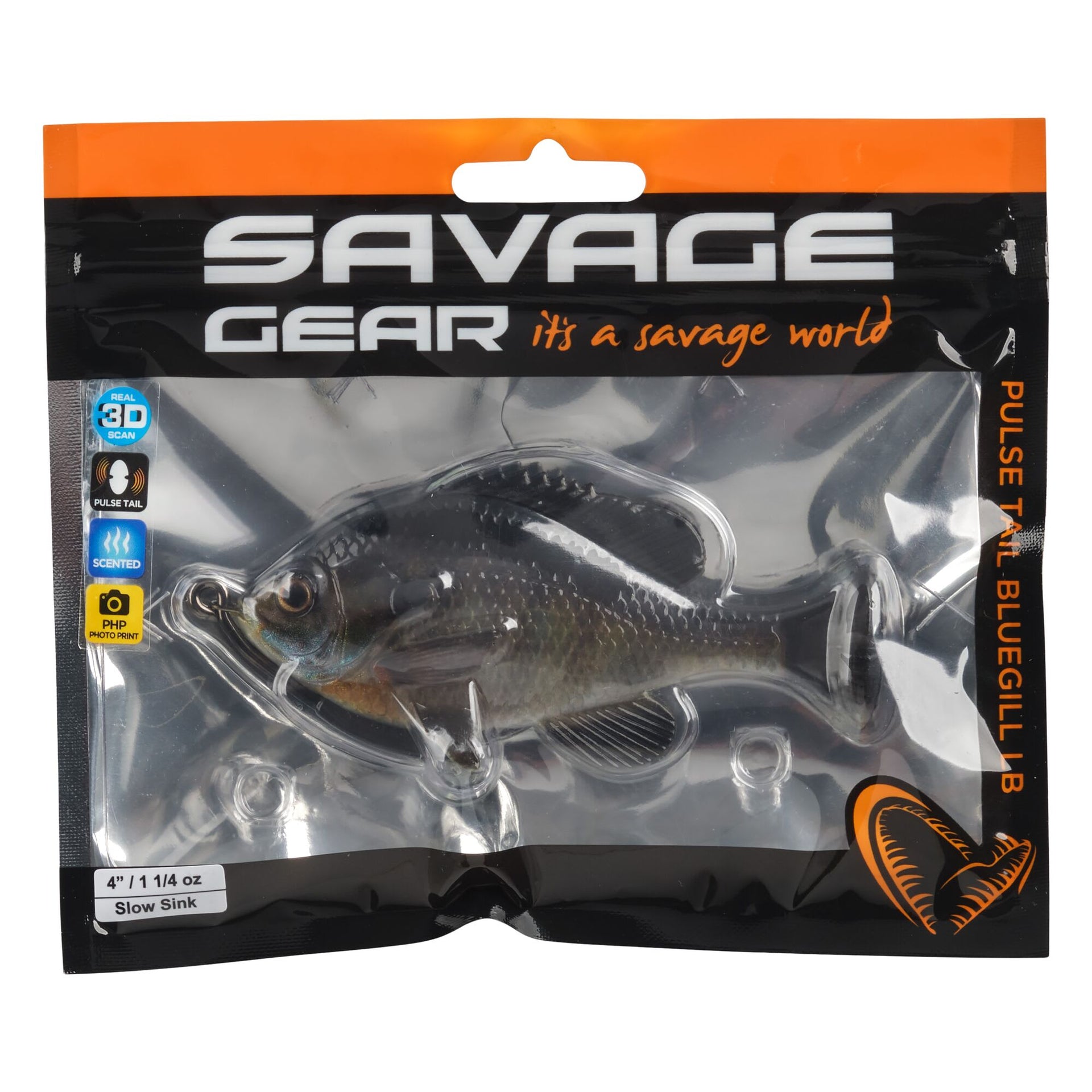 bluegill shaped fishing lures Savage Gear 3D RTF Bluegill Ideal for casting presentations Savage Gear Pulse Tail Bluegill