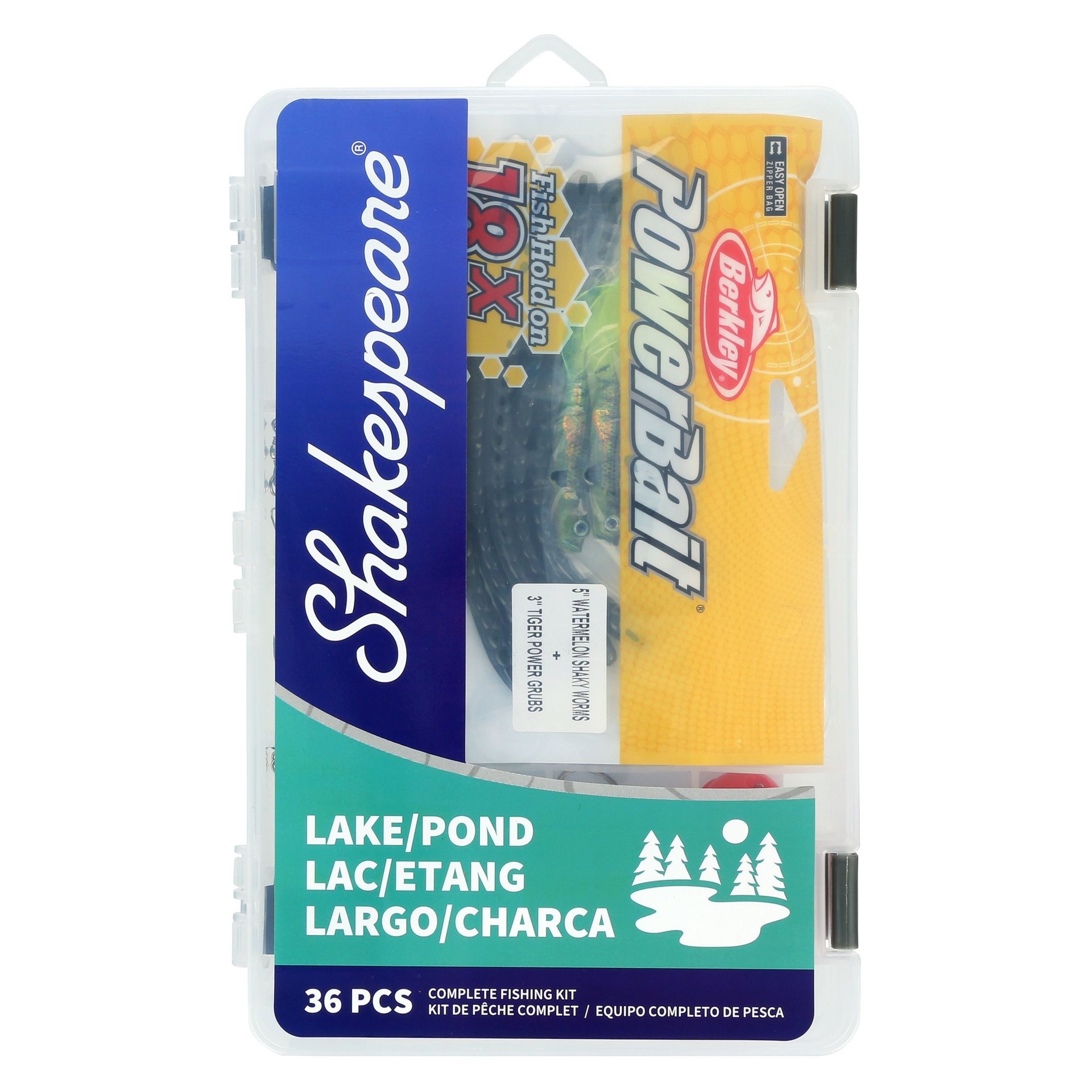 Catch More Fish™ Lake Pond Spincast