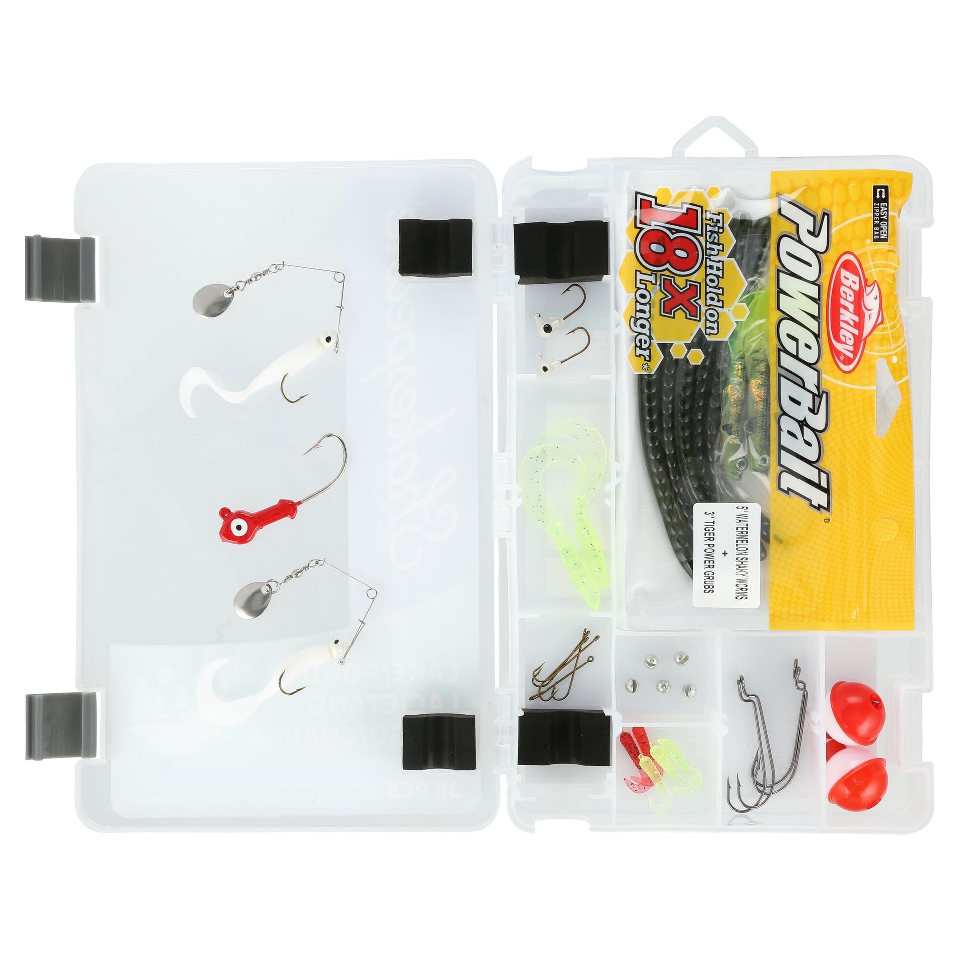 Catch More Fish Lake Pond Spincast Kit Green/Black