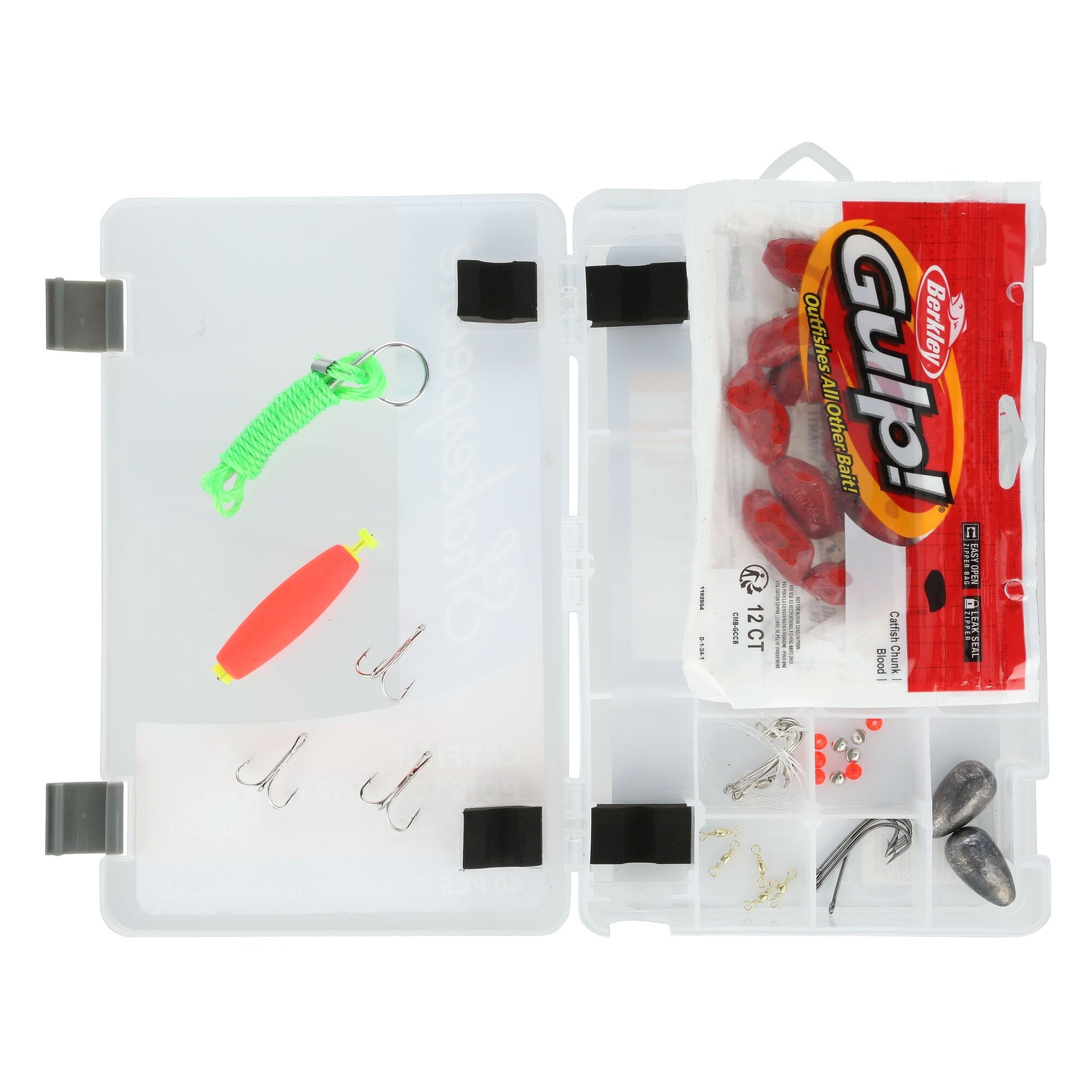 gulp tackle box Catch More Fish® Catfish Kit