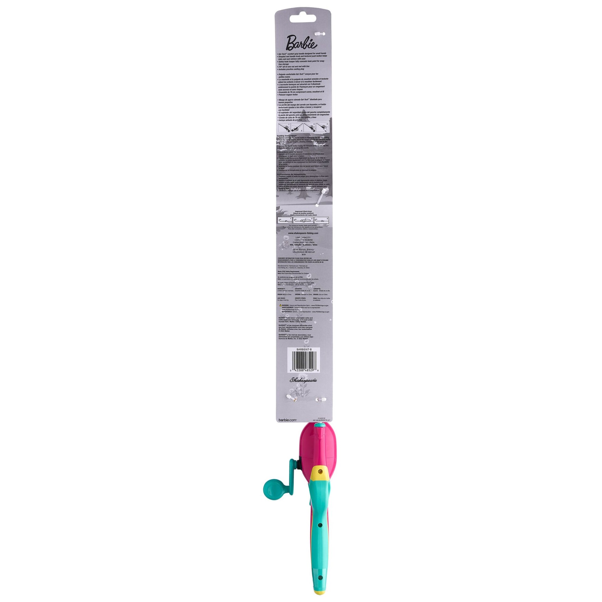 barbie fishing pole bass Shakespeare Barbie Kit