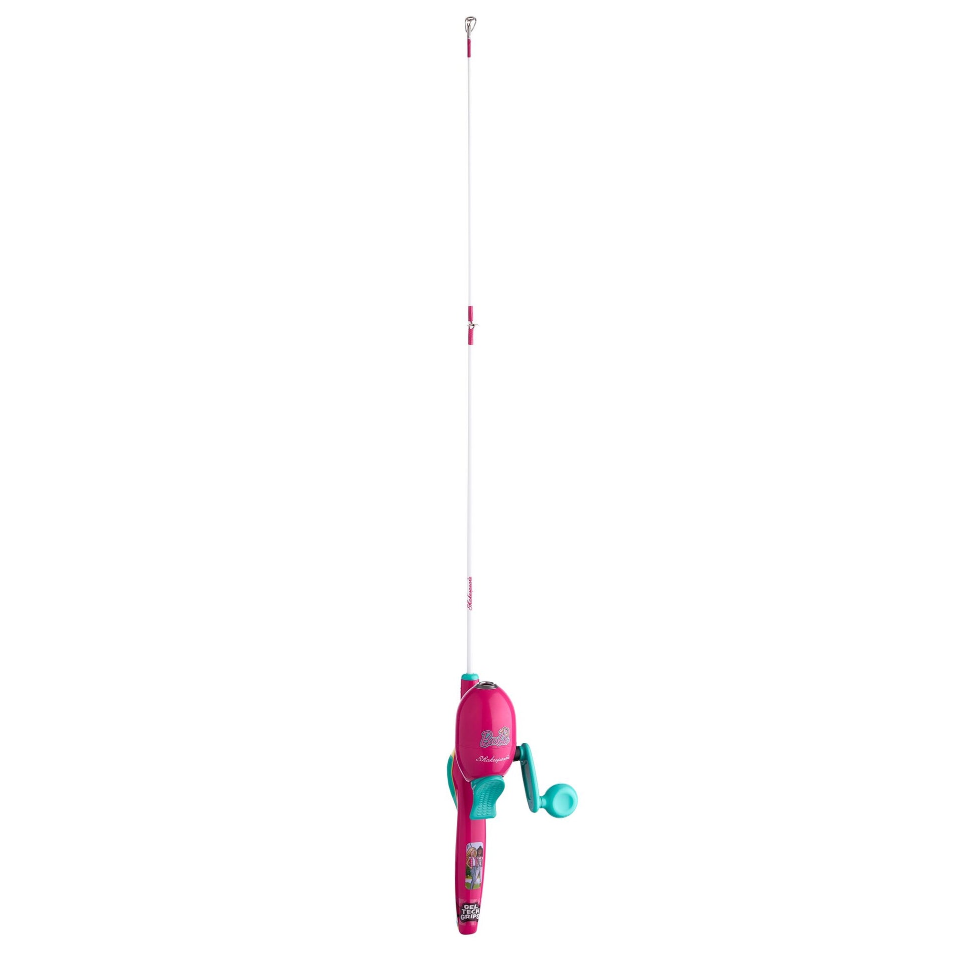 barbie fishing pole and tackle box Shakespeare Barbie Kit