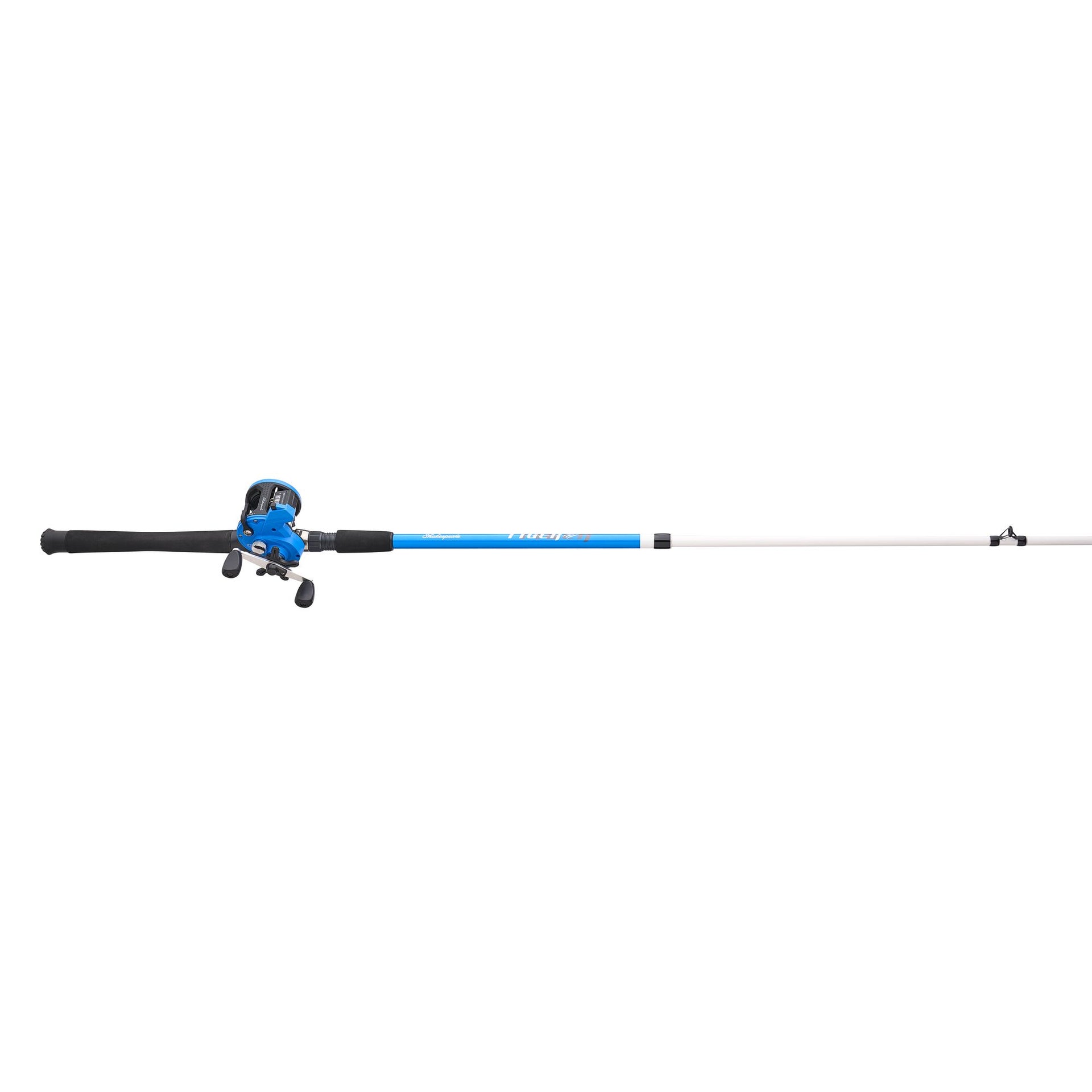ebay blue and white tiger fishing pole Shakespeare Spinning Catfish Combo Kit ready combination thats the ideal choice for catfish Shakespeare Tiger Spinning Rod &