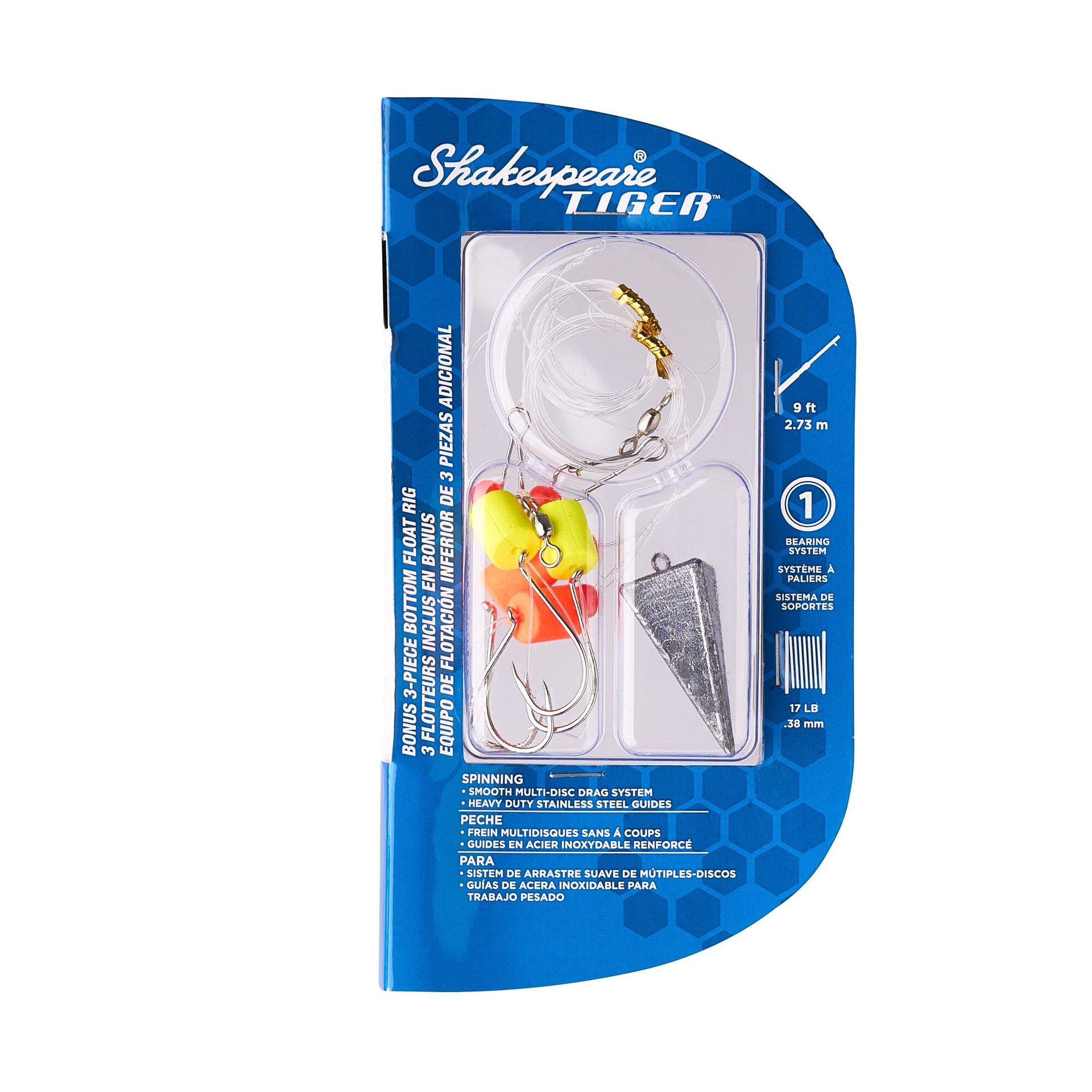 best tiger fishing reel Shakespeare Tiger Spinning Surf Combo Kit