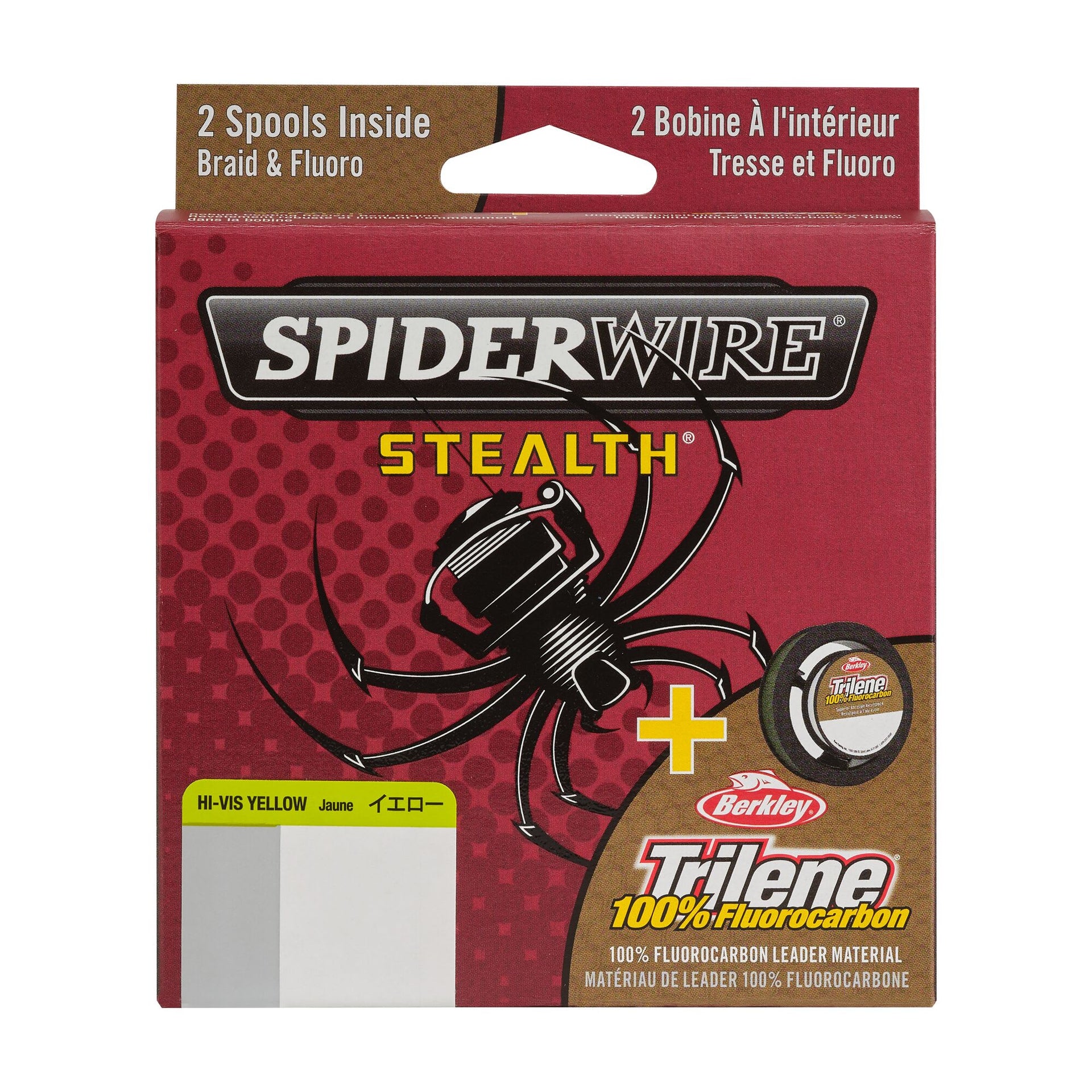 SpiderWire Stealth® Trilene® 100% Fluorocarbon Dual