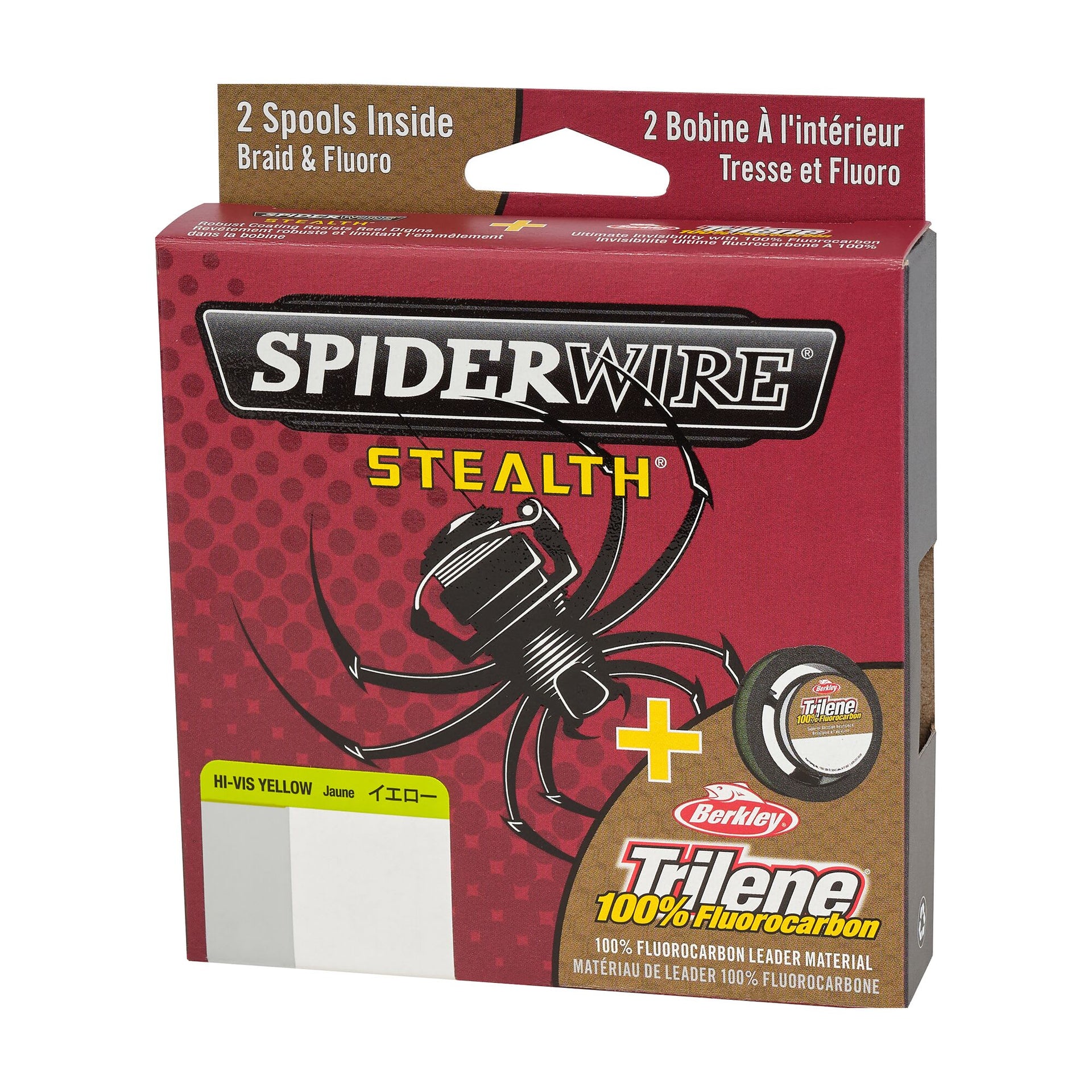 SpiderWire Stealth® Trilene® 100% Fluorocarbon Dual
