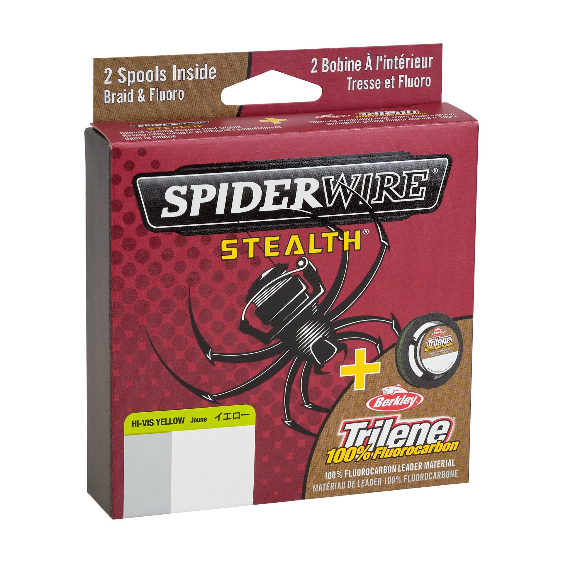 SpiderWire Stealth® Trilene® 100% Fluorocarbon Dual