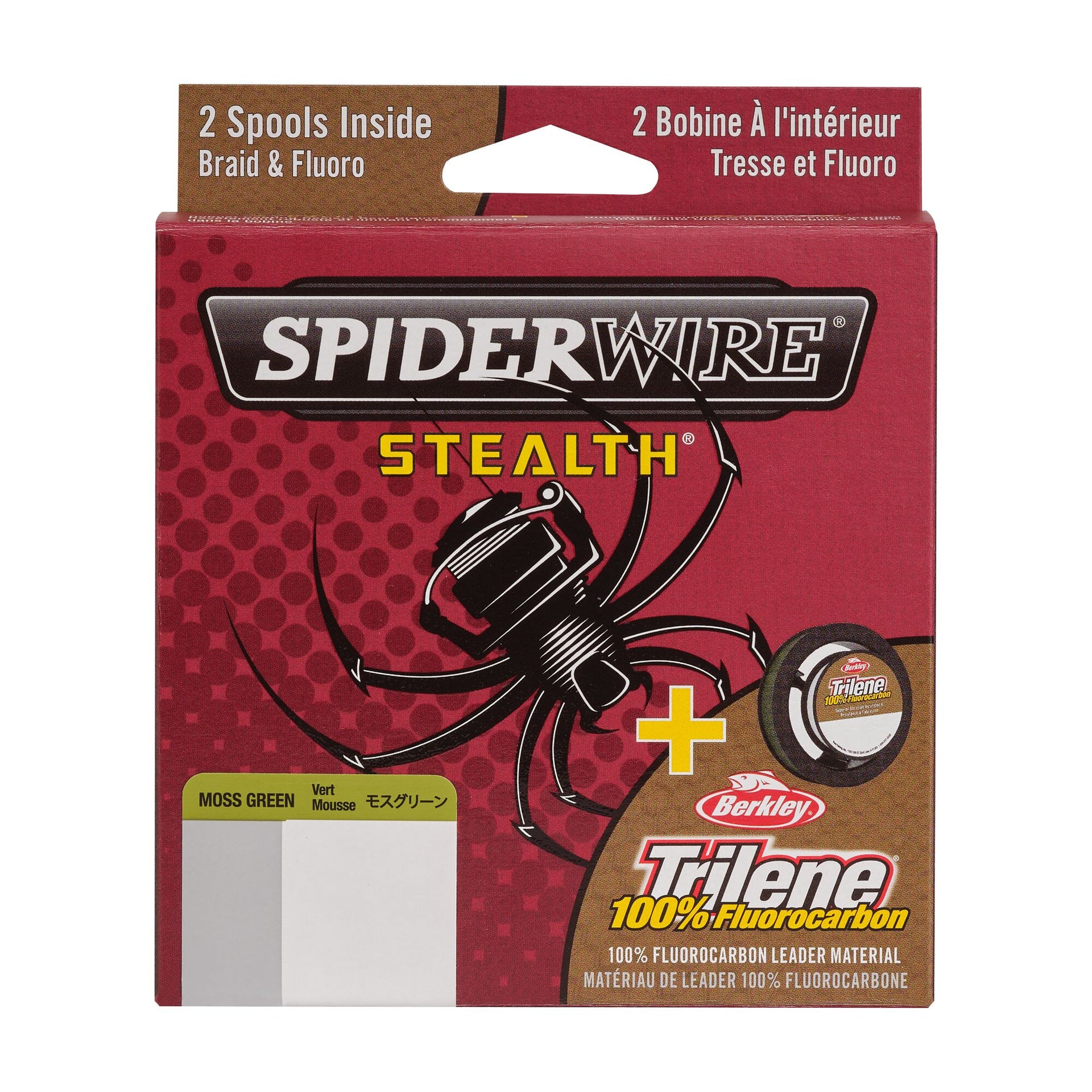 SpiderWire Stealth® Trilene® 100% Fluorocarbon Dual