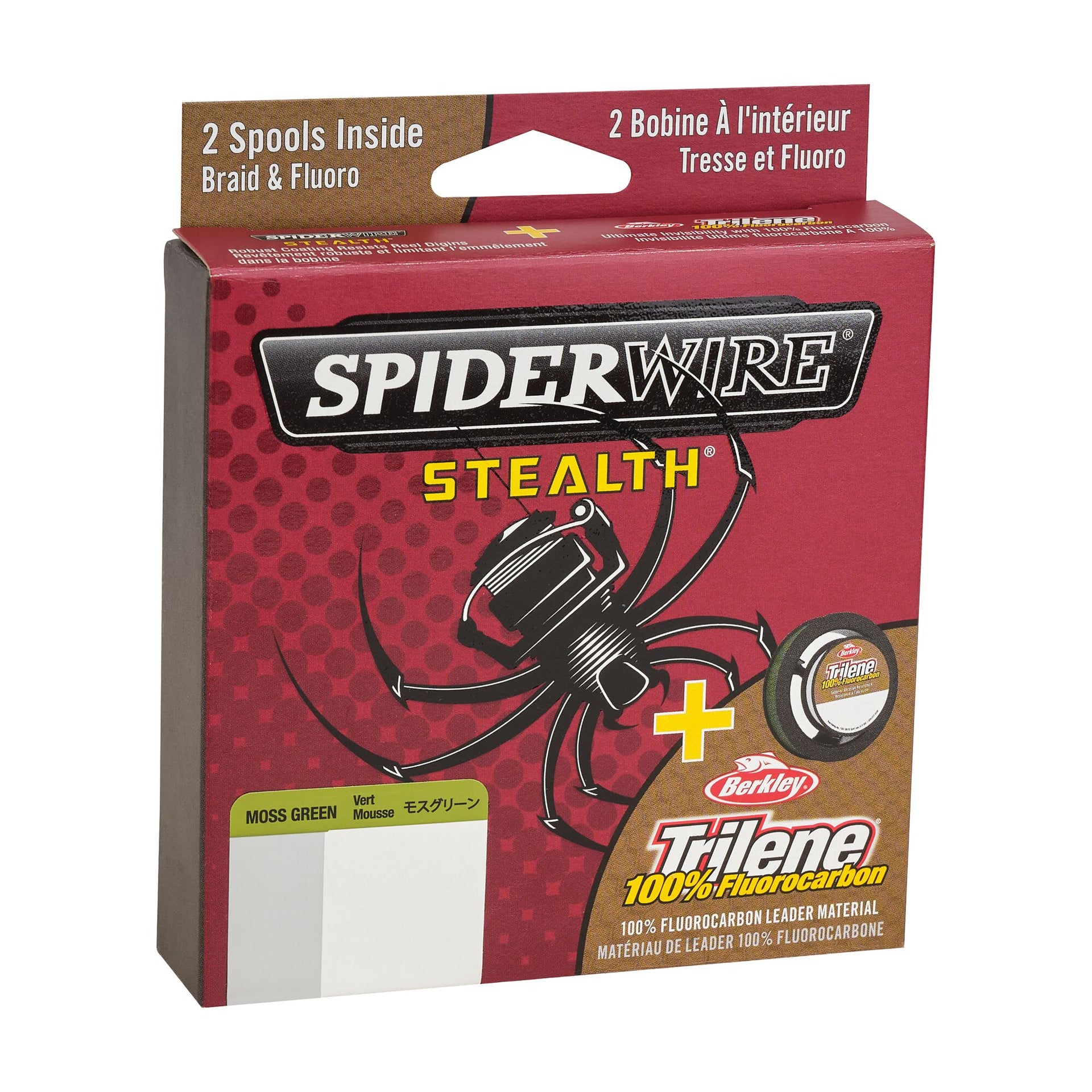 SpiderWire Stealth® Trilene® 100% Fluorocarbon Dual