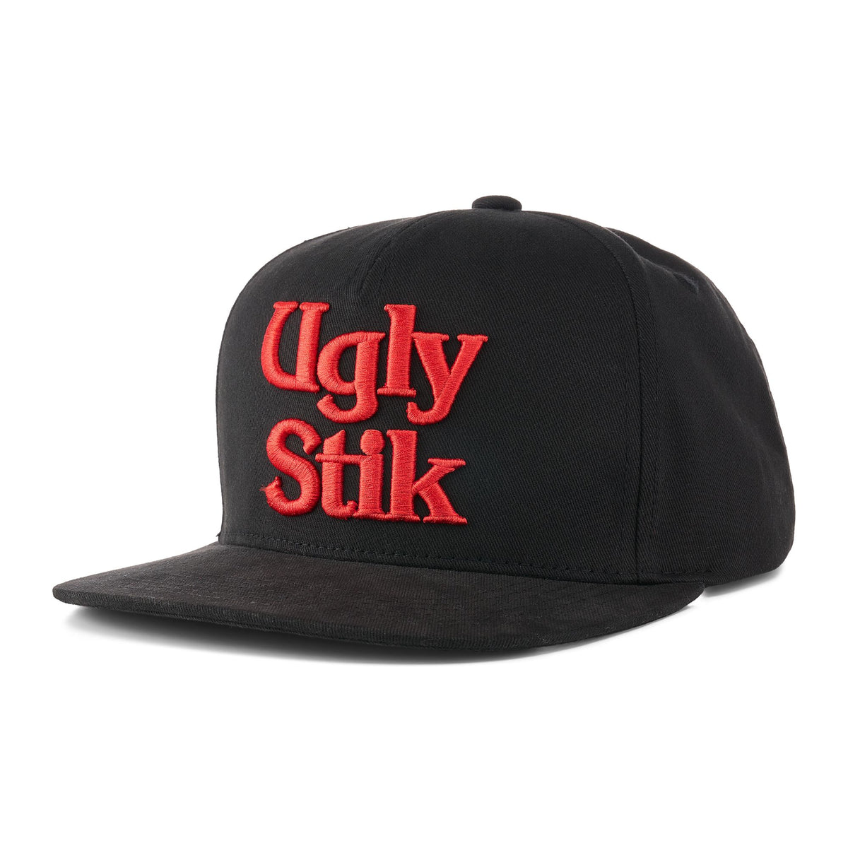 Ugly Stik 3D Embroidery Logo Flat Bill Hat